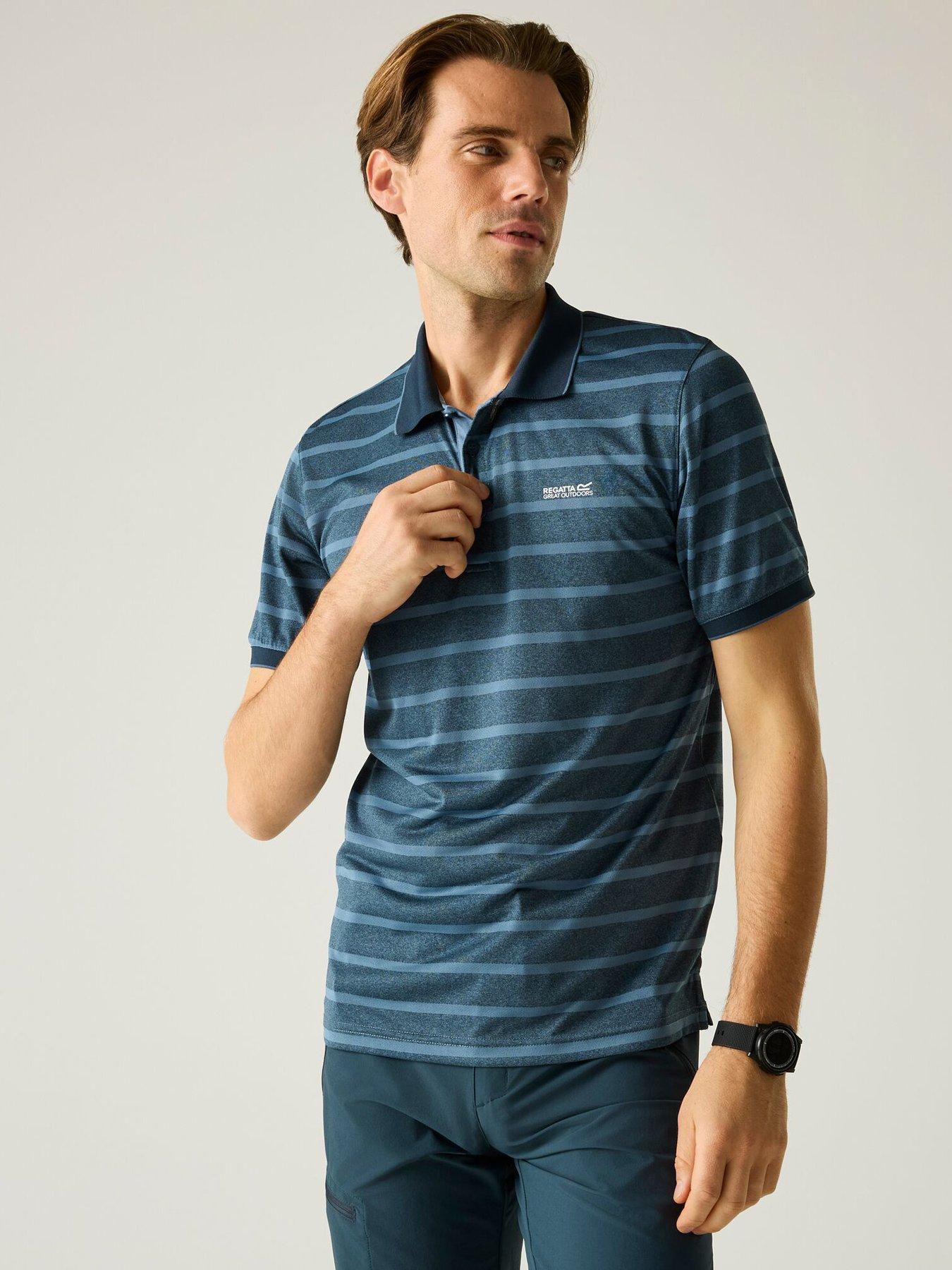 Regatta Mens Kildra Polo Shirt, Navy, Size Xl, Men