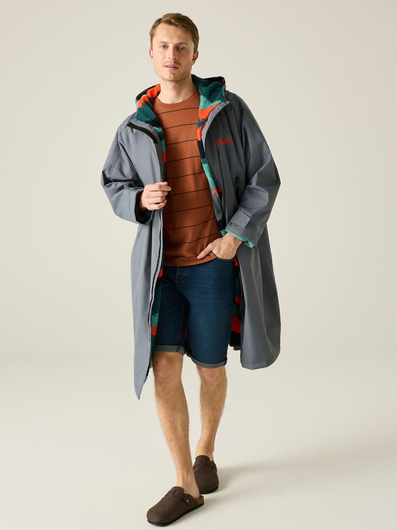 Regatta Adults Unisex Waterproof Robe - Grey