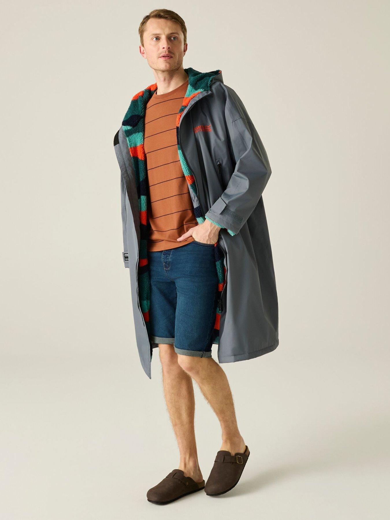 Image 3 of 7 of Regatta Adults Unisex Waterproof Robe - Grey