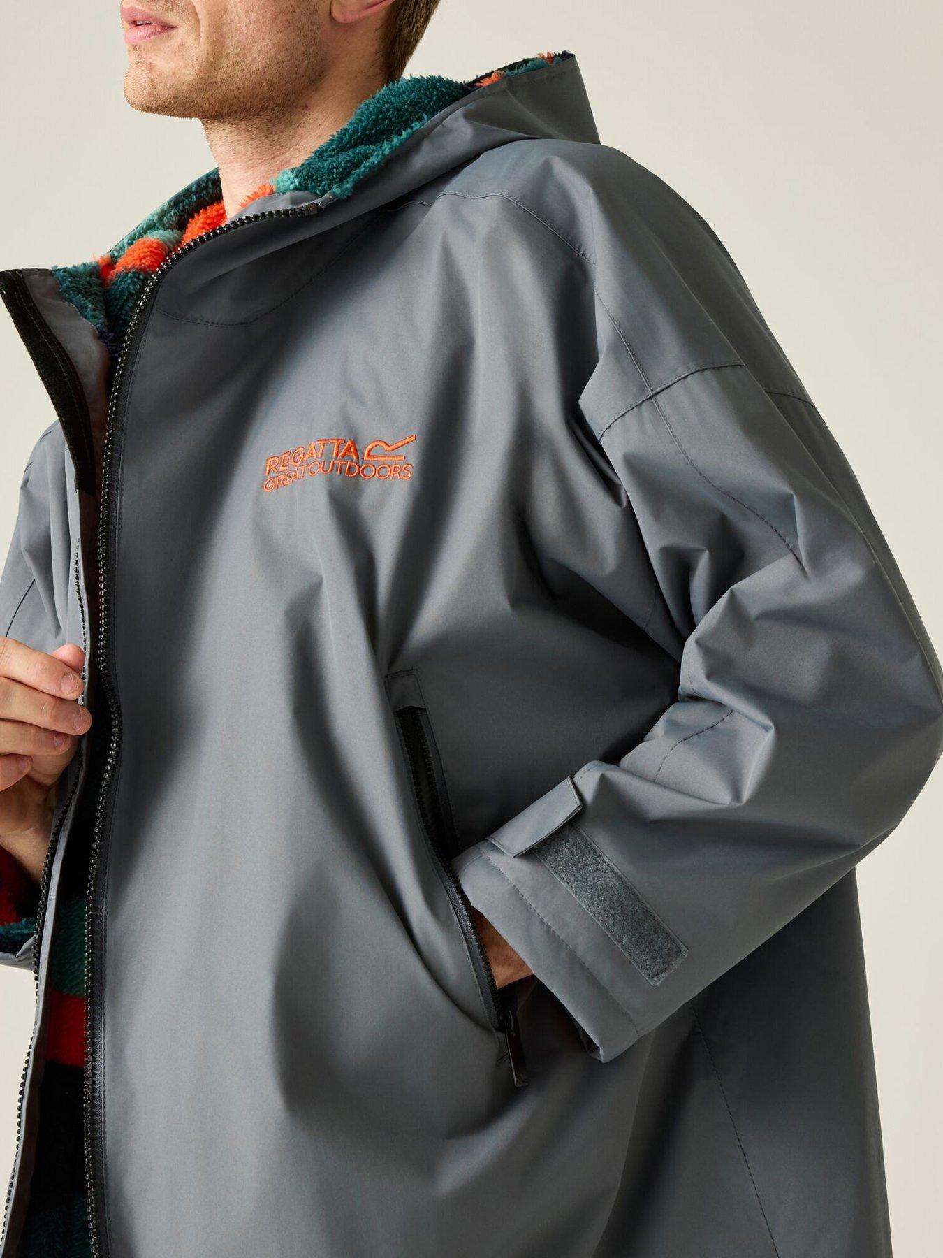Image 5 of 7 of Regatta Adults Unisex Waterproof Robe - Grey