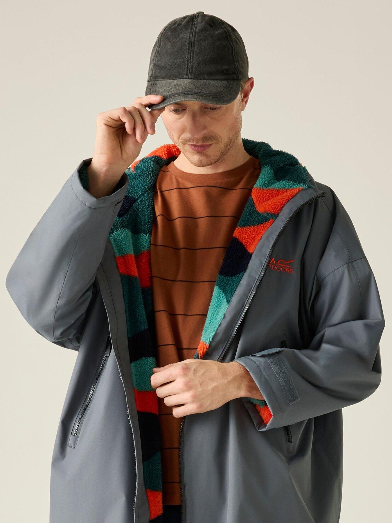 Image 7 of 7 of Regatta Adults Unisex Waterproof Robe - Grey