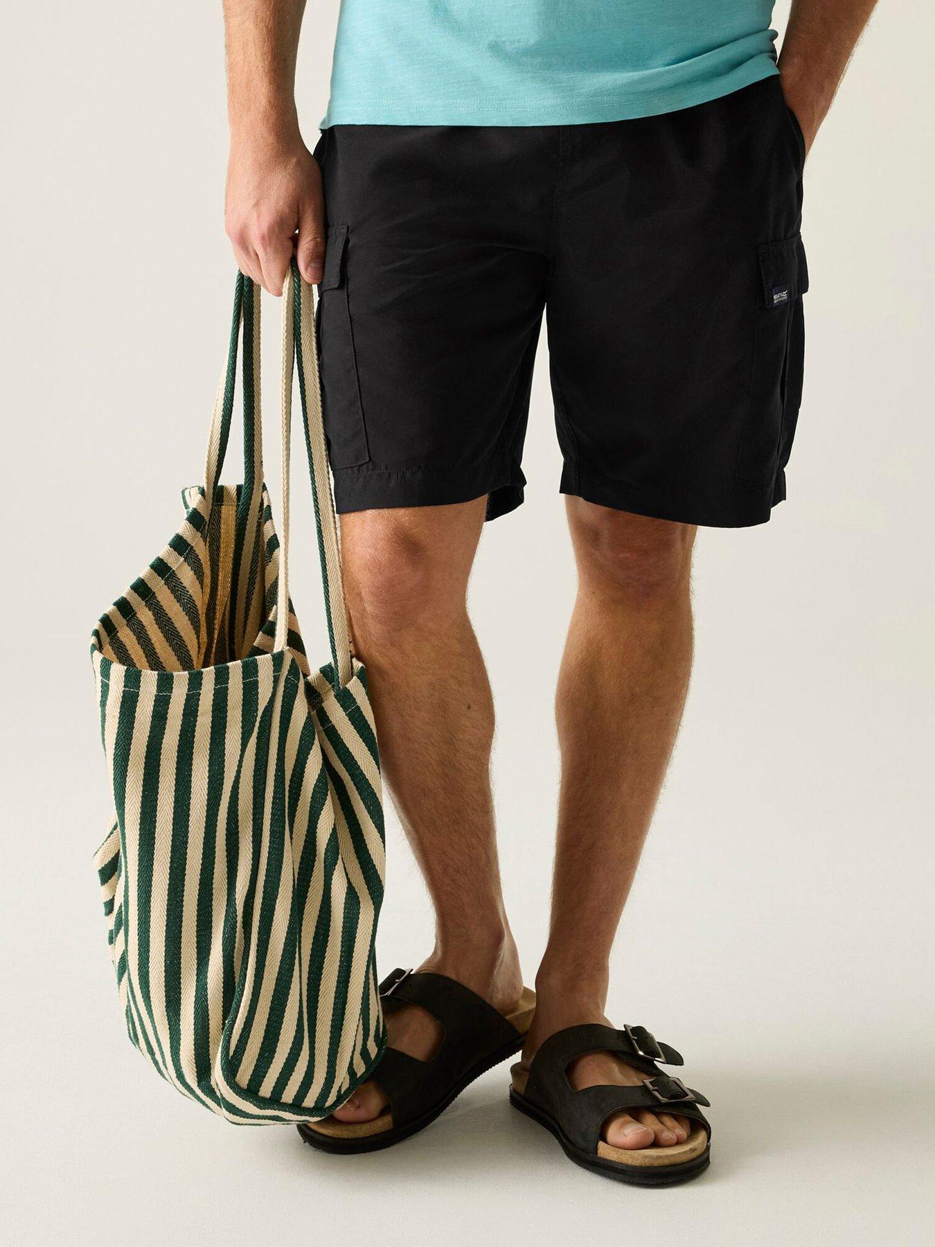 Regatta Mens Blanmont Swim Shorts, Black, Size 2Xl, Men