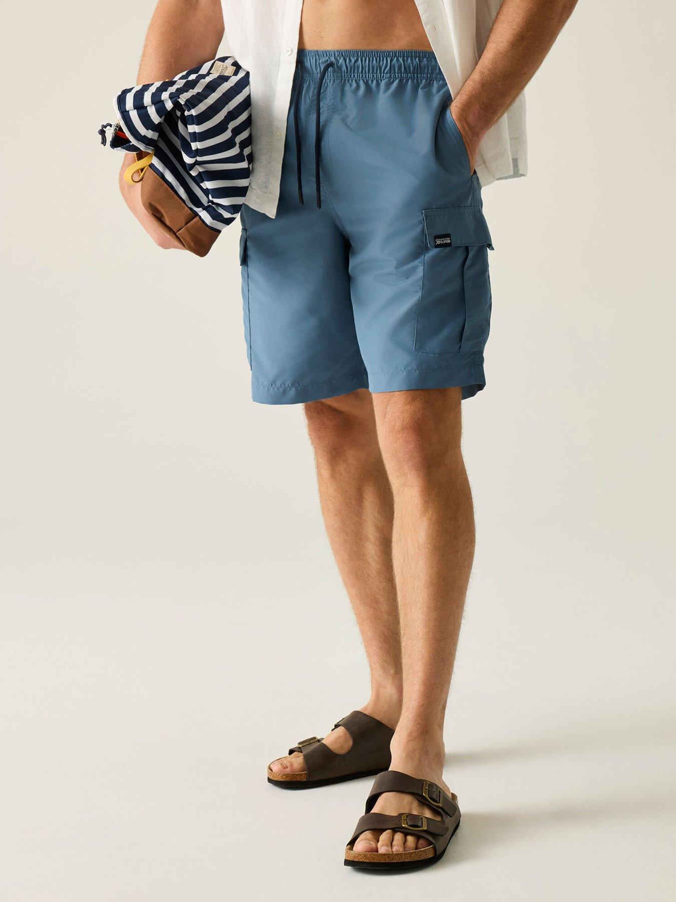 Regatta Mens Blanmont Swim Shorts, Blue, Size 2Xl, Men