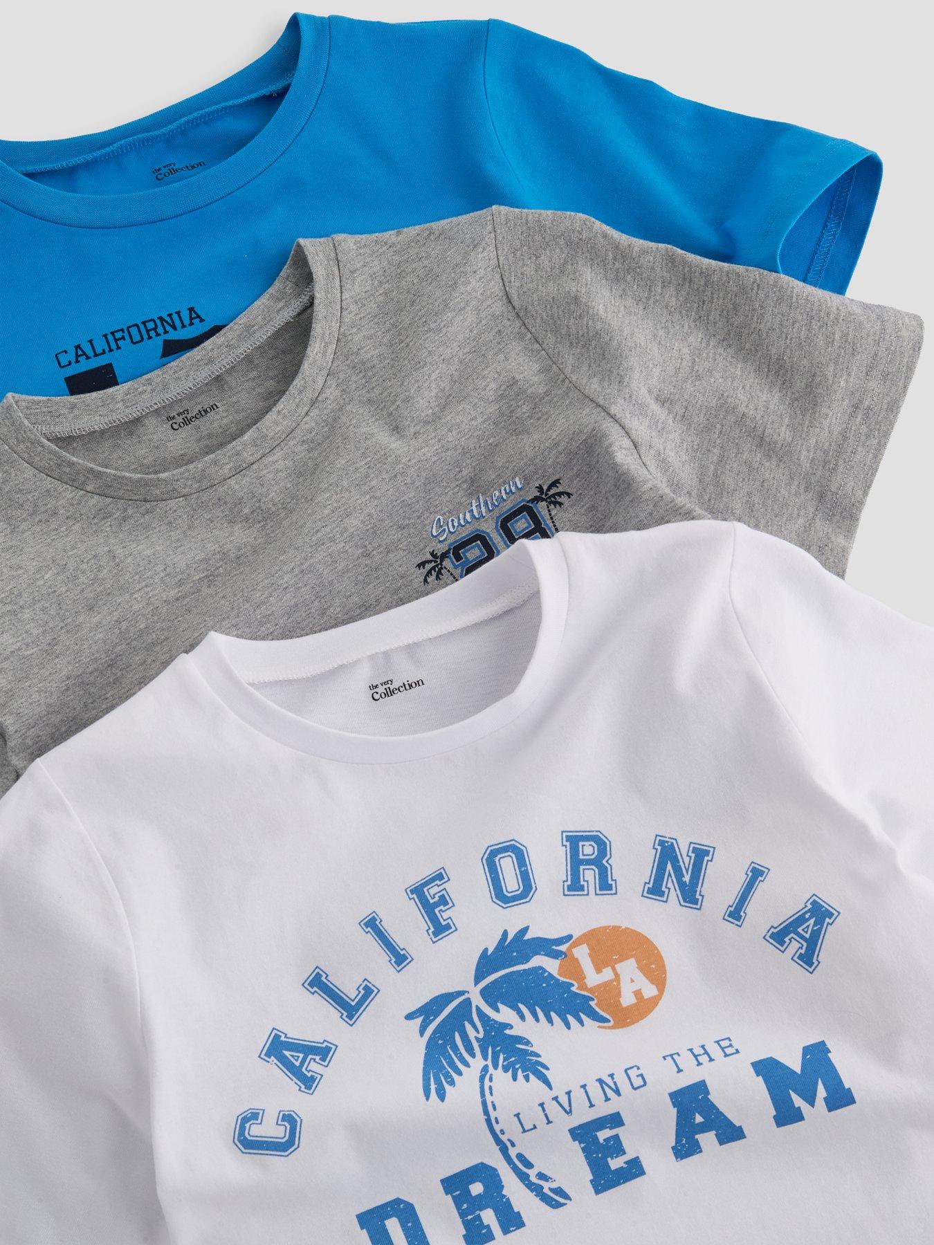 Image 4 of 5 of The Very Collection Boys 3 Pack Pjs Set - Multi