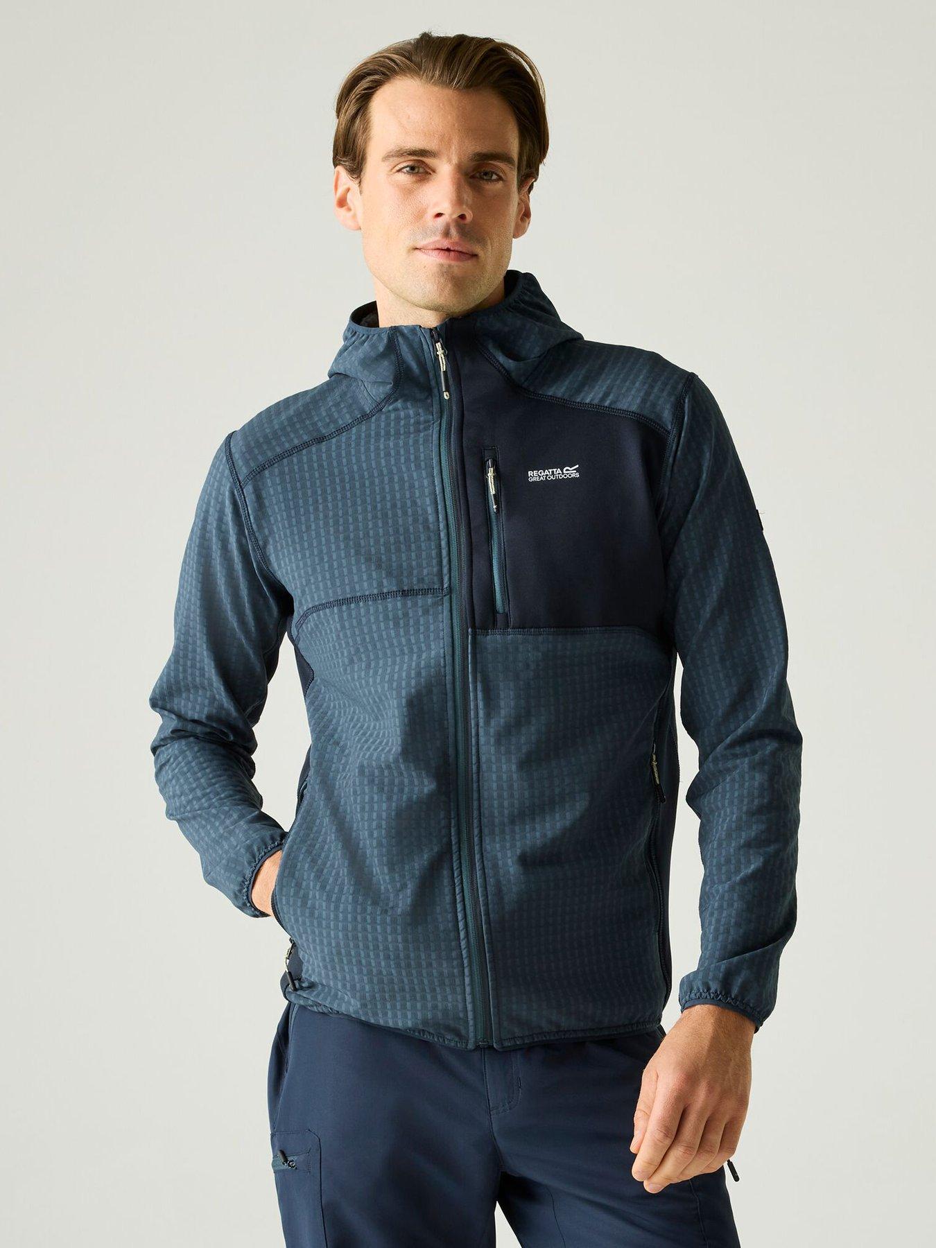 Regatta Mens Alven Fleece, Navy, Size S, Men