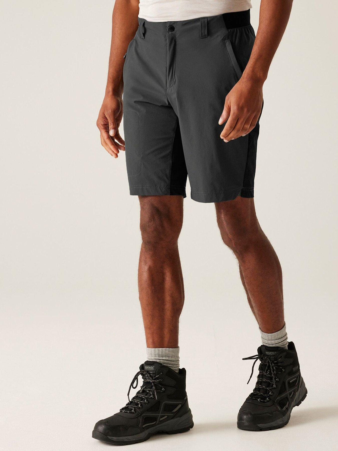 Regatta Mens Eldes Shorts, Grey, Size 32, Men