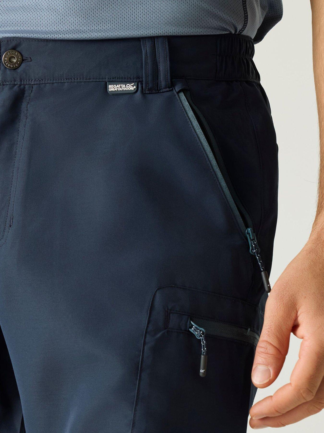 Image 4 of 7 of Regatta Mens Leesville Iii Shorts - Navy