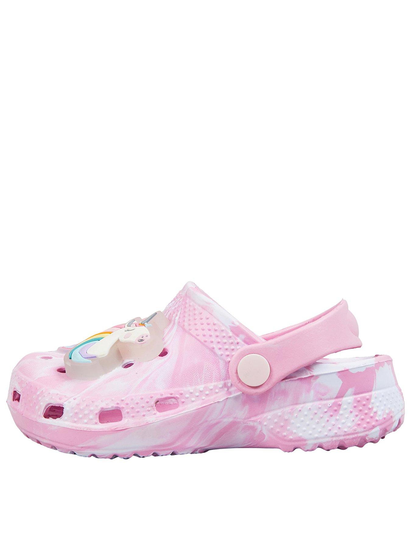 Image 1 of 4 of The Very Collection Unicorn Character Light Up Mule Sandal