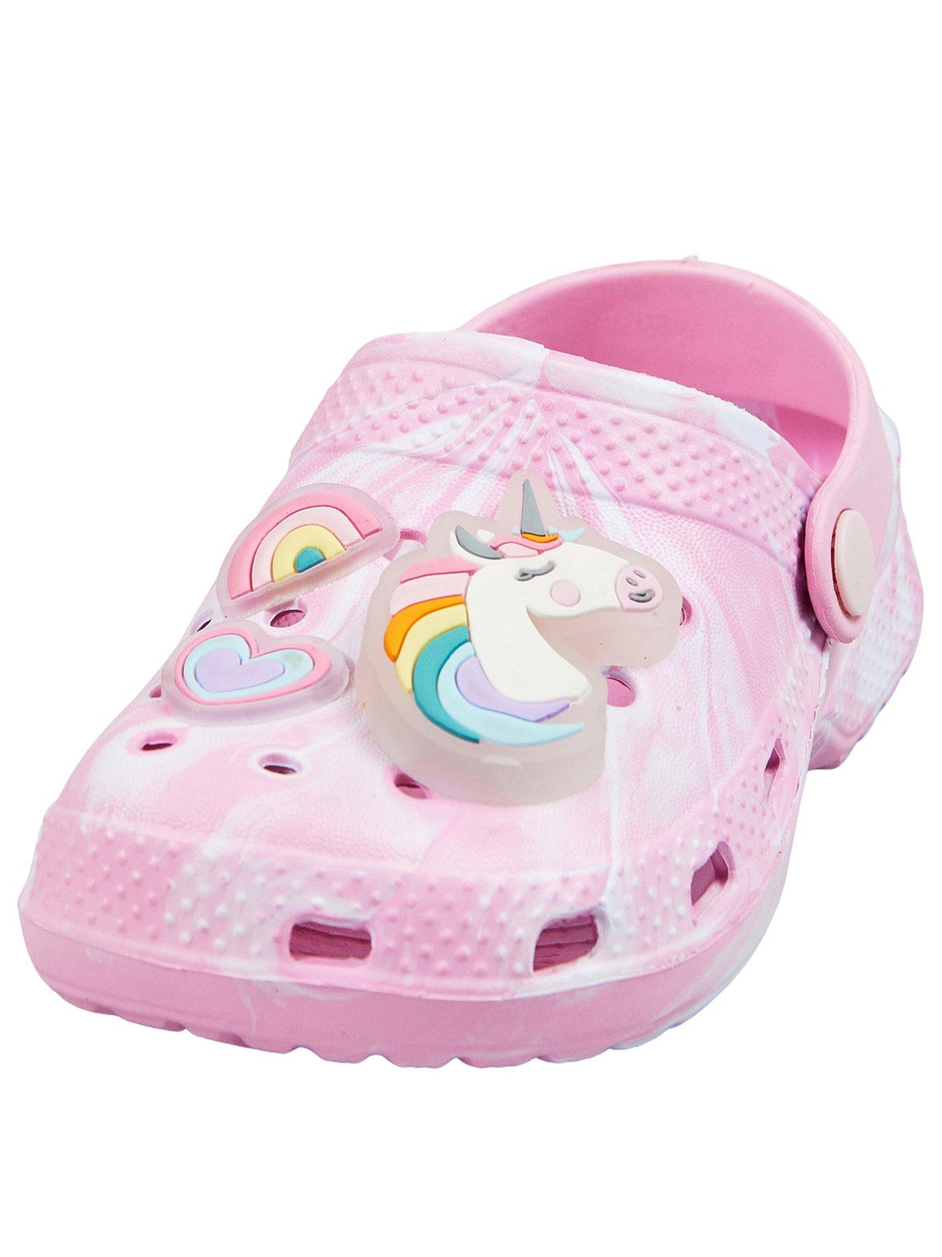 Image 2 of 4 of The Very Collection Unicorn Character Light Up Mule Sandal