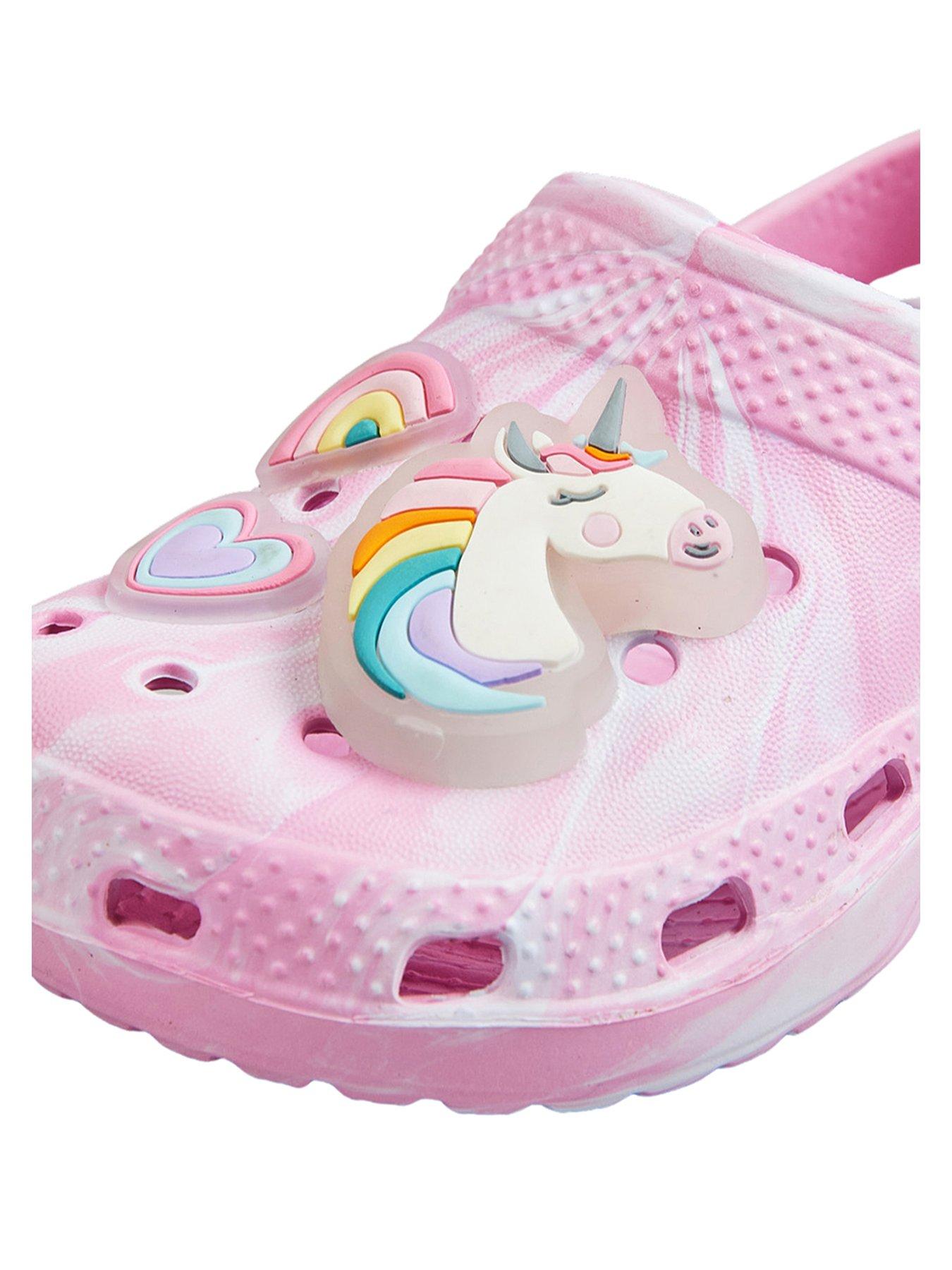 Image 4 of 4 of The Very Collection Unicorn Character Light Up Mule Sandal