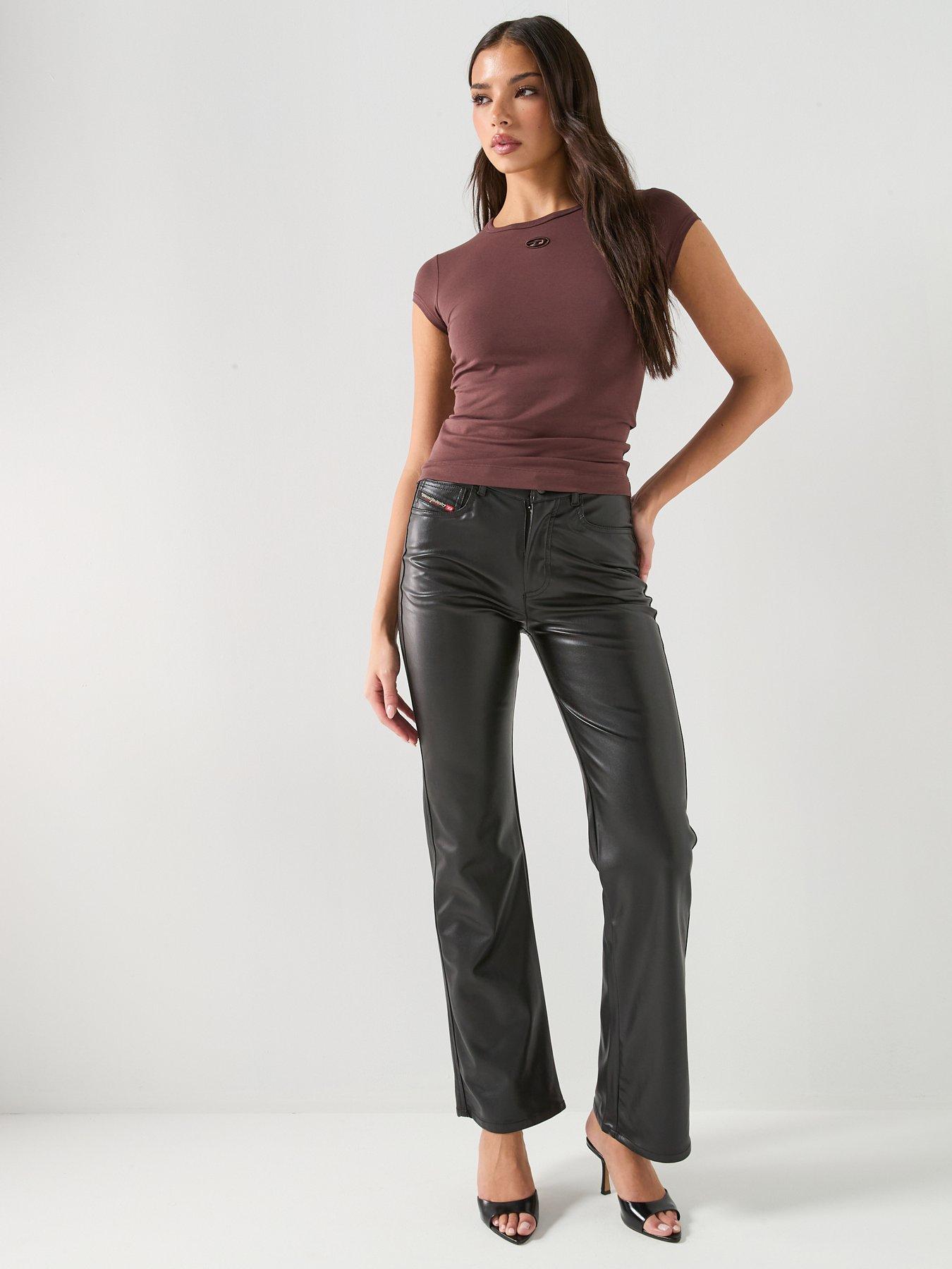 Image 3 of 6 of Diesel Angie T-Shirt - Brown