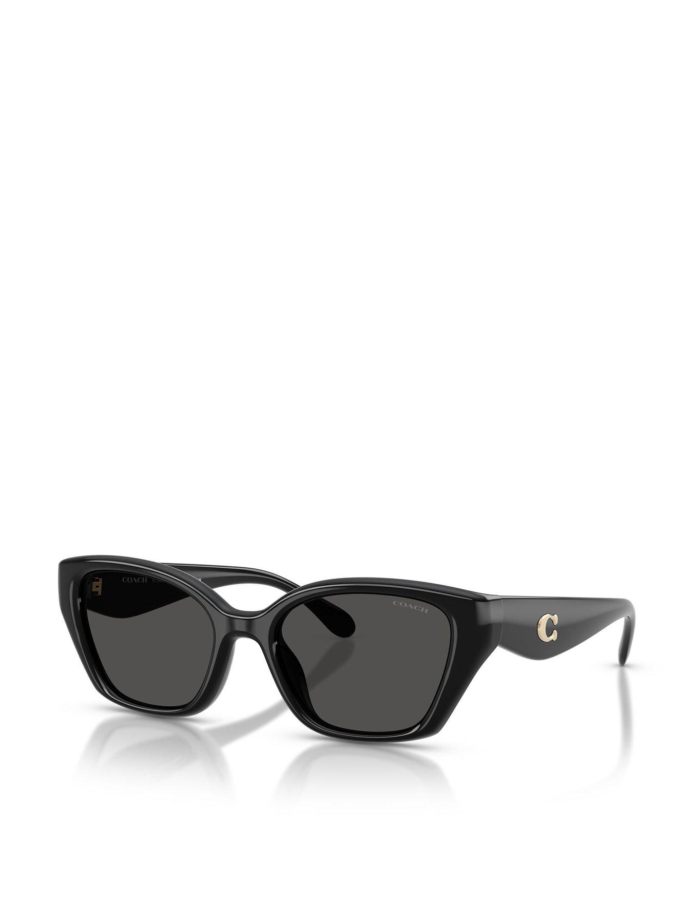 COACH 0Hc8434U Irregular Sunglasses - Black