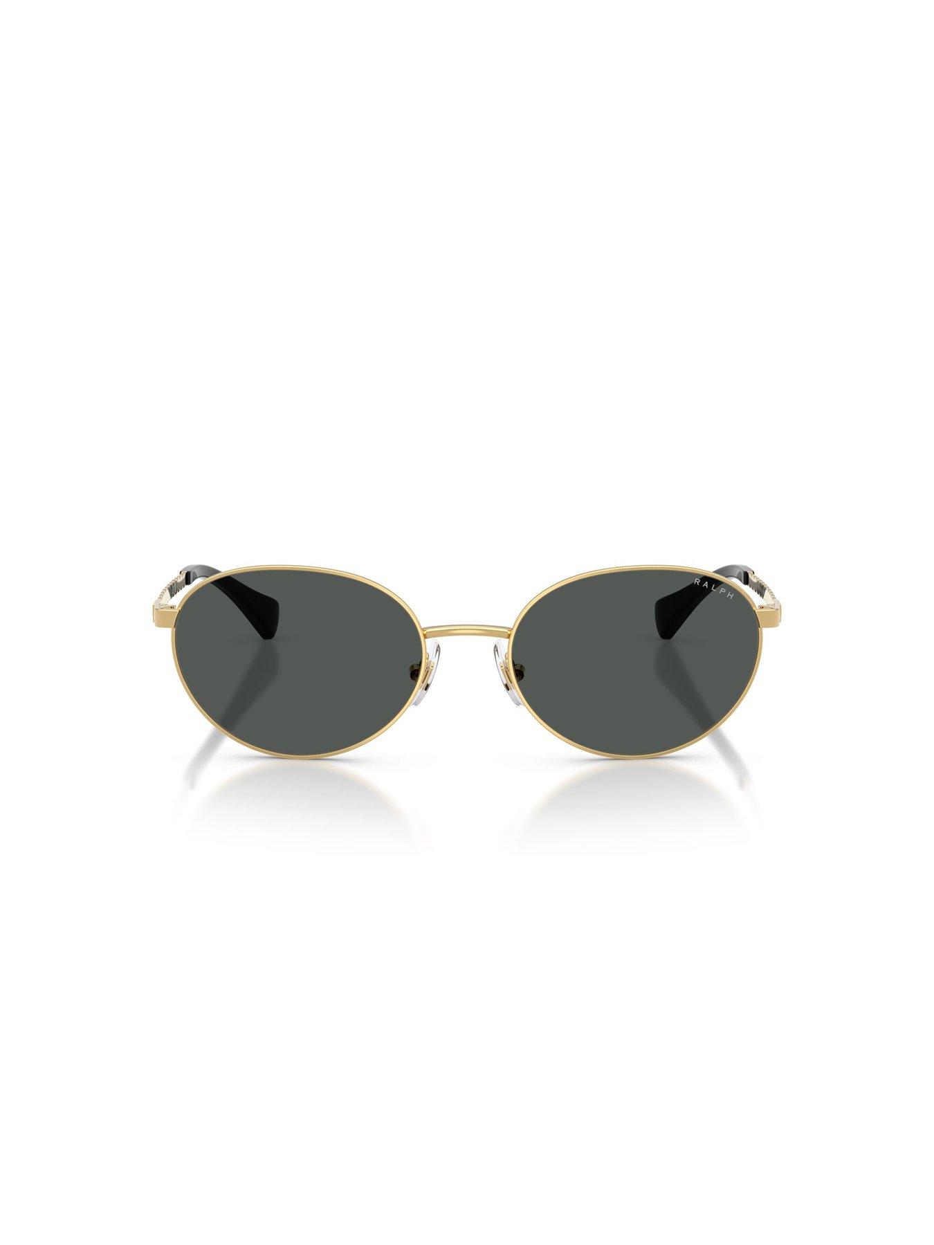Image 3 of 5 of Ralph 0Ra4148 Oval Sunglasses - Gold