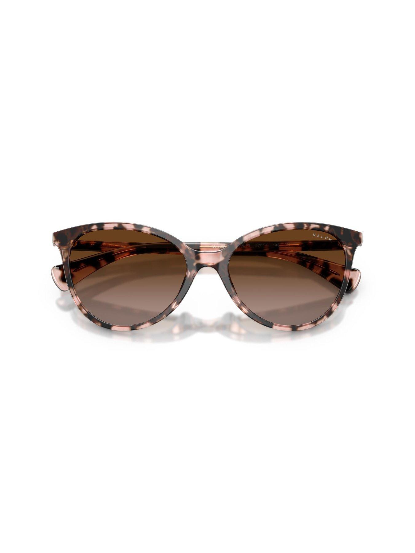 Image 5 of 5 of Ralph Narrow Fit Phantos Sunglasses- Rose Havana