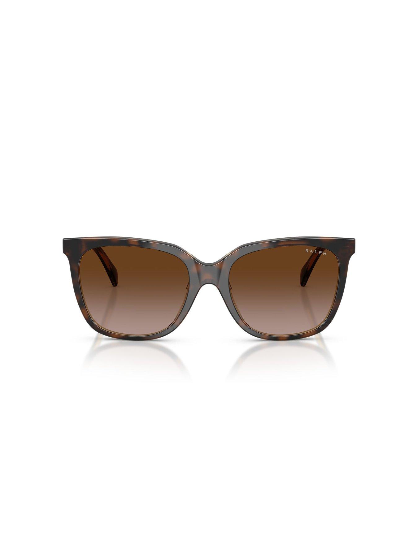 Image 5 of 5 of Ralph 0Ra5343U Square Sunglasses - Transparent Burgundy