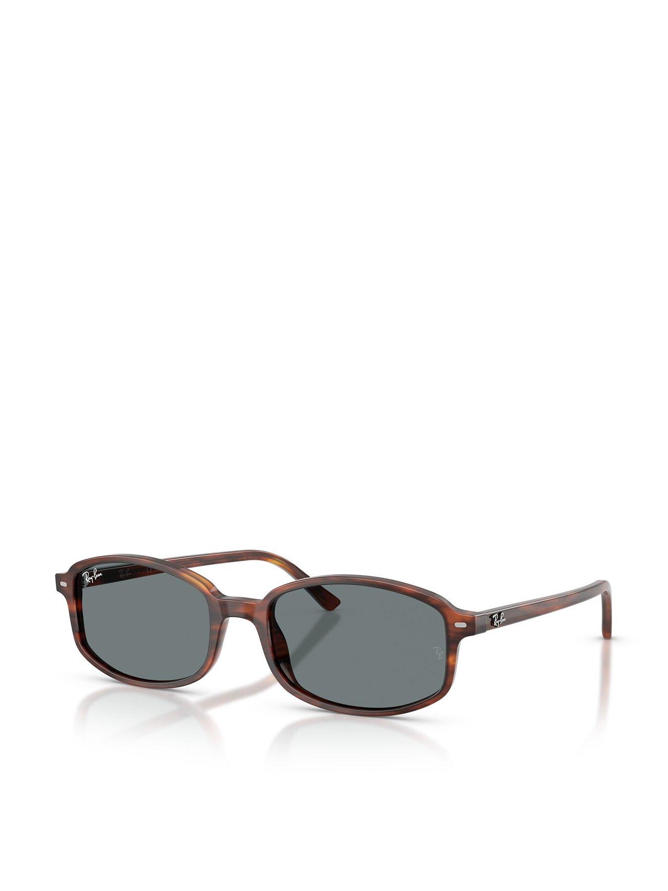 Ray-Ban Ray Ban 0Rb2232 Irregular Sunglasses - Blue Gradient Grey