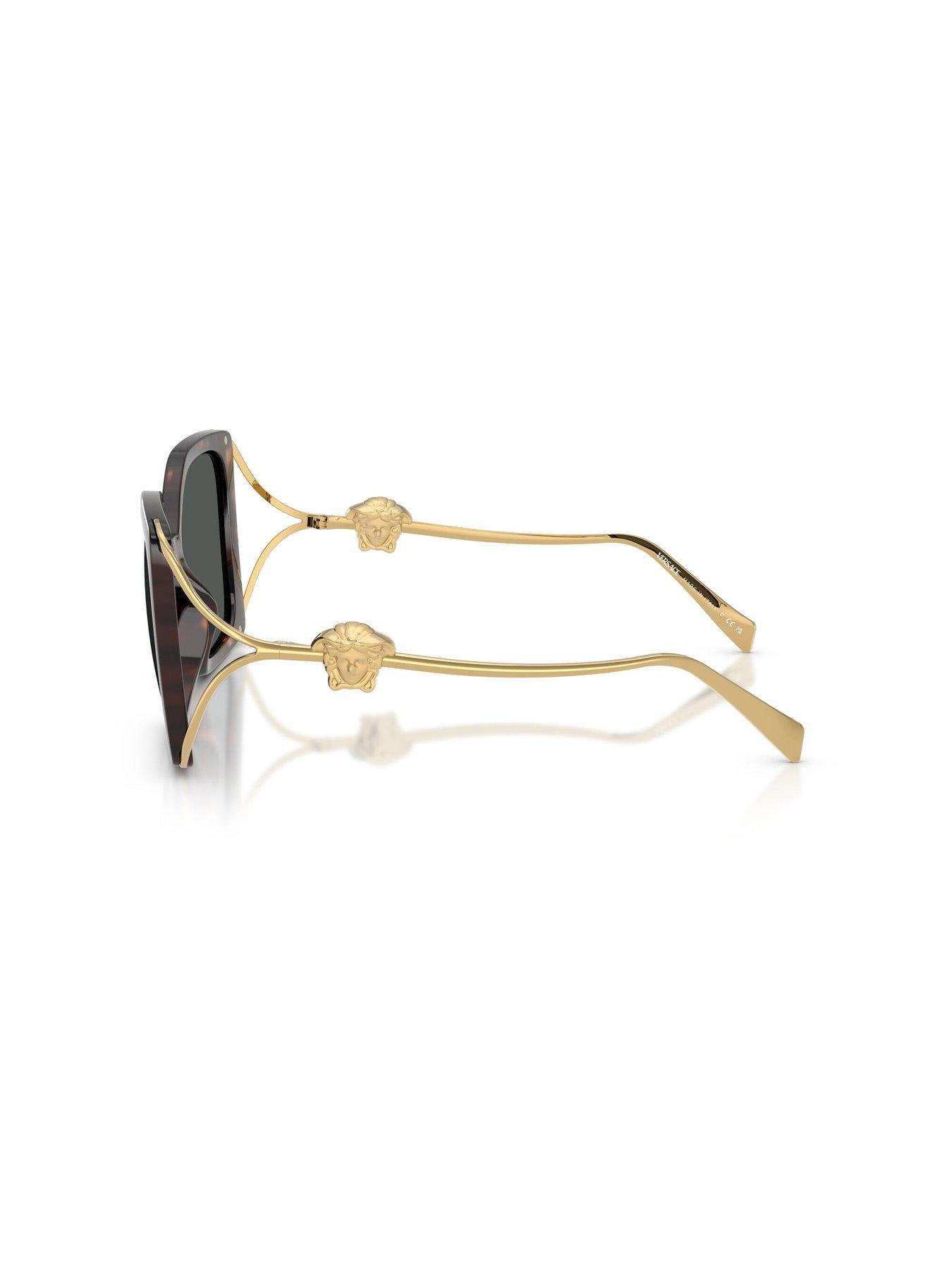 Image 2 of 5 of VERSACE 0Ve4502U Square Sunglasses - Brown
