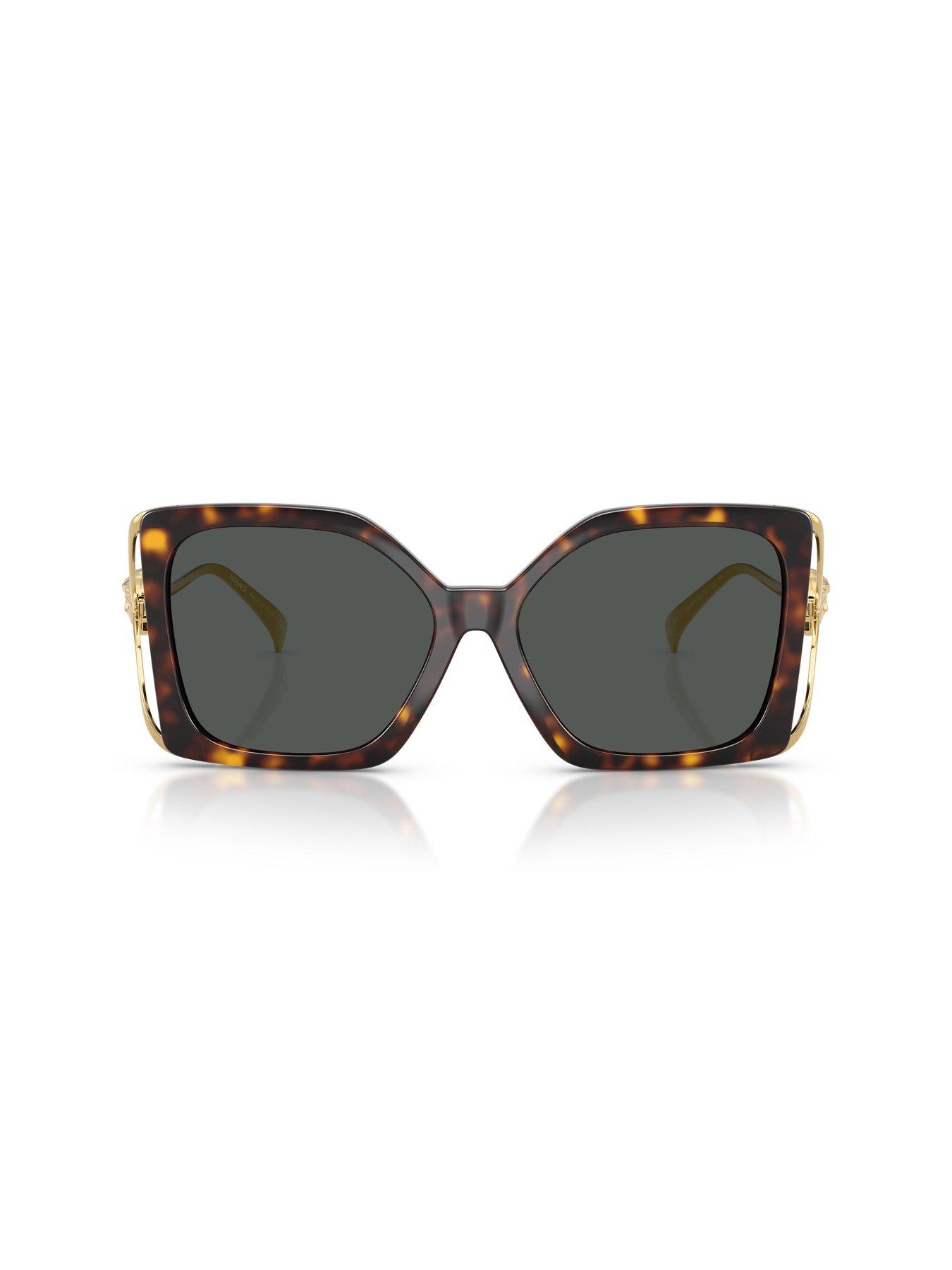 Image 3 of 5 of VERSACE 0Ve4502U Square Sunglasses - Brown