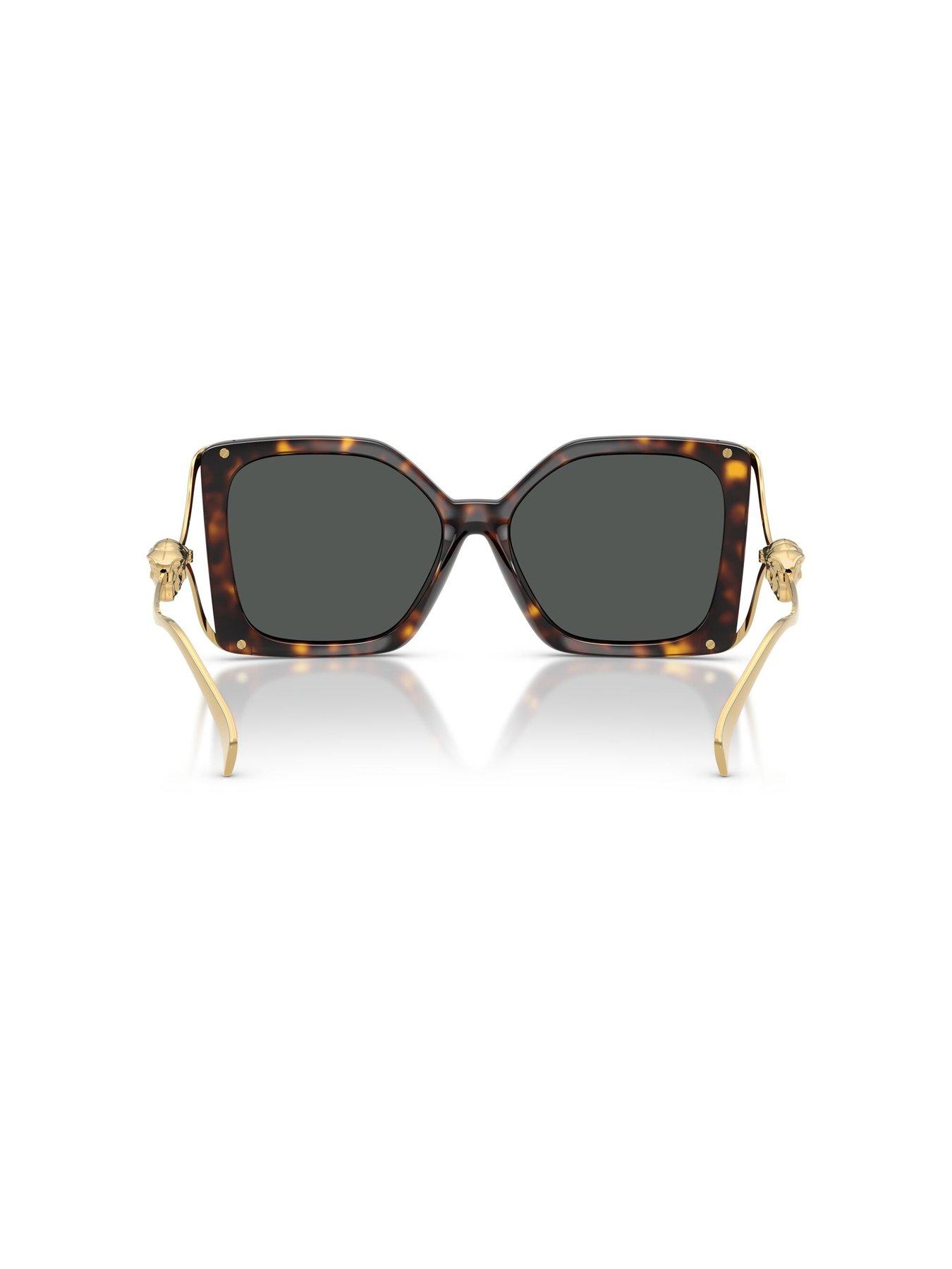 Image 4 of 5 of VERSACE 0Ve4502U Square Sunglasses - Brown