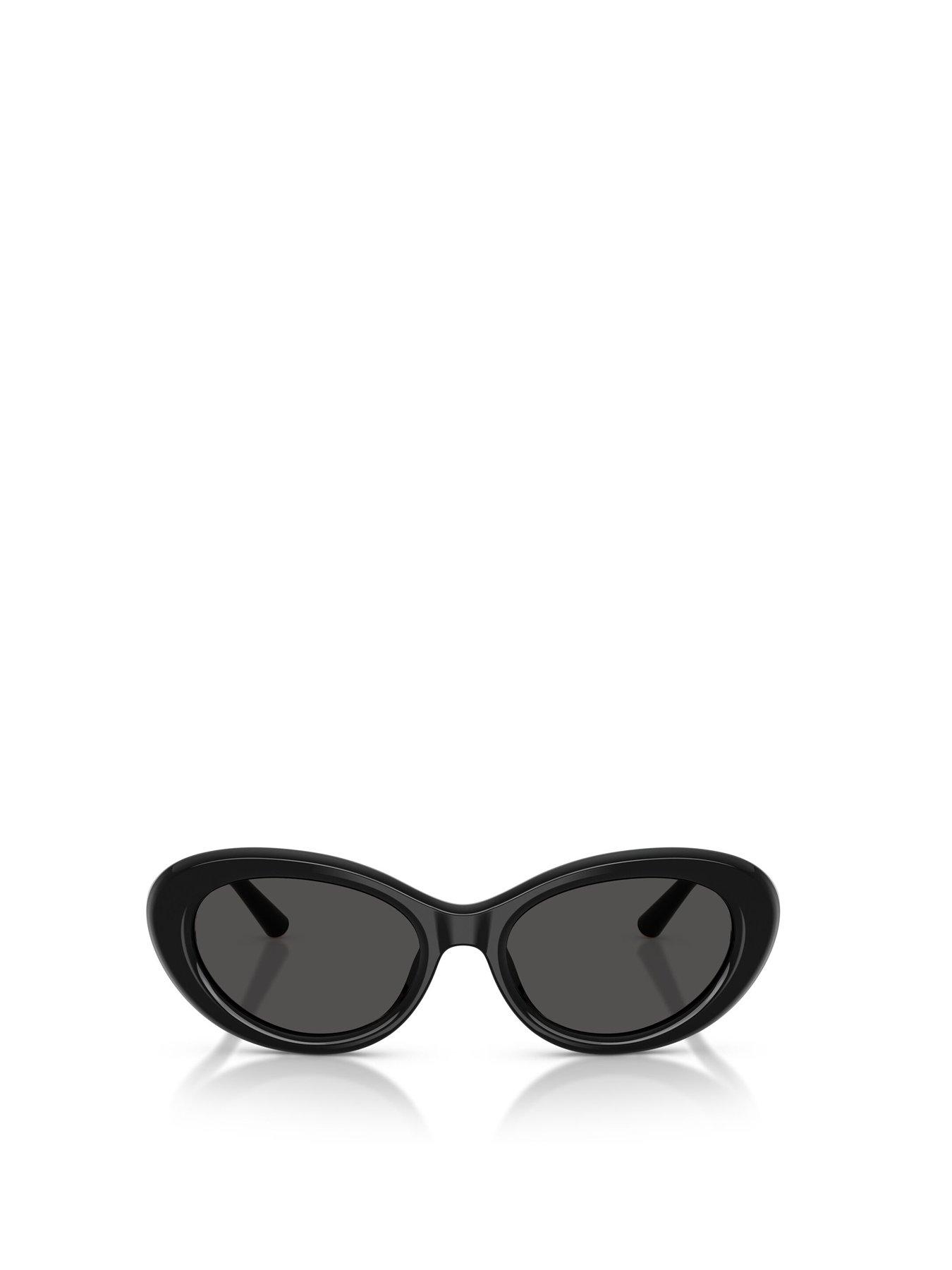 Image 3 of 5 of Dolce & Gabbana Marlene 0DG4519 Oval Sunglasses - Black