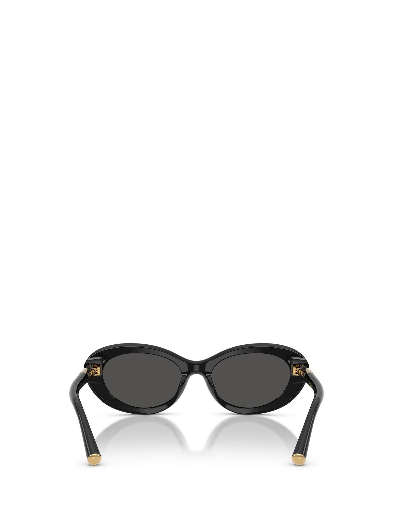 Image 4 of 5 of Dolce & Gabbana Marlene 0DG4519 Oval Sunglasses - Black