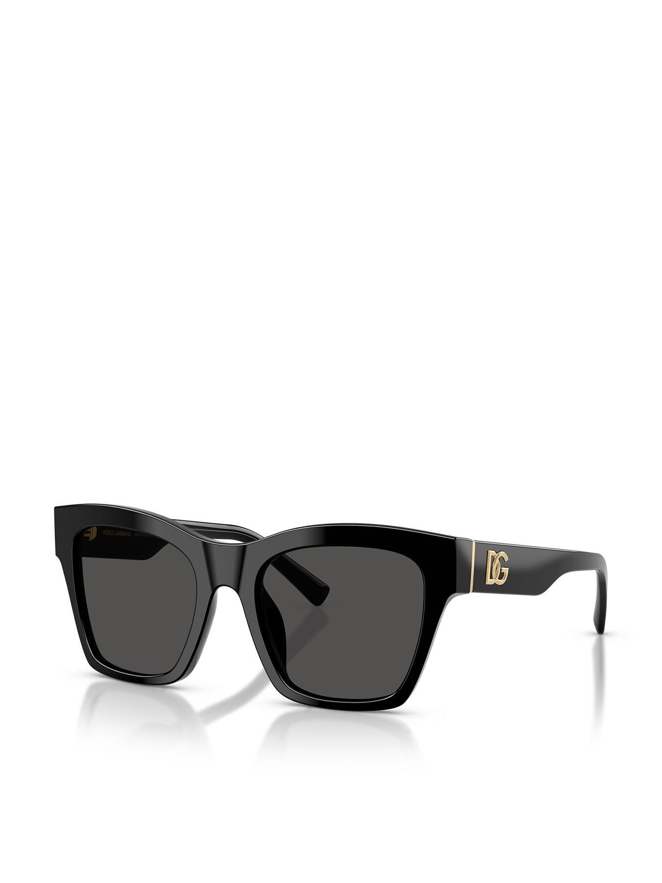 Dolce & Gabbana Square Sunglasses- Black