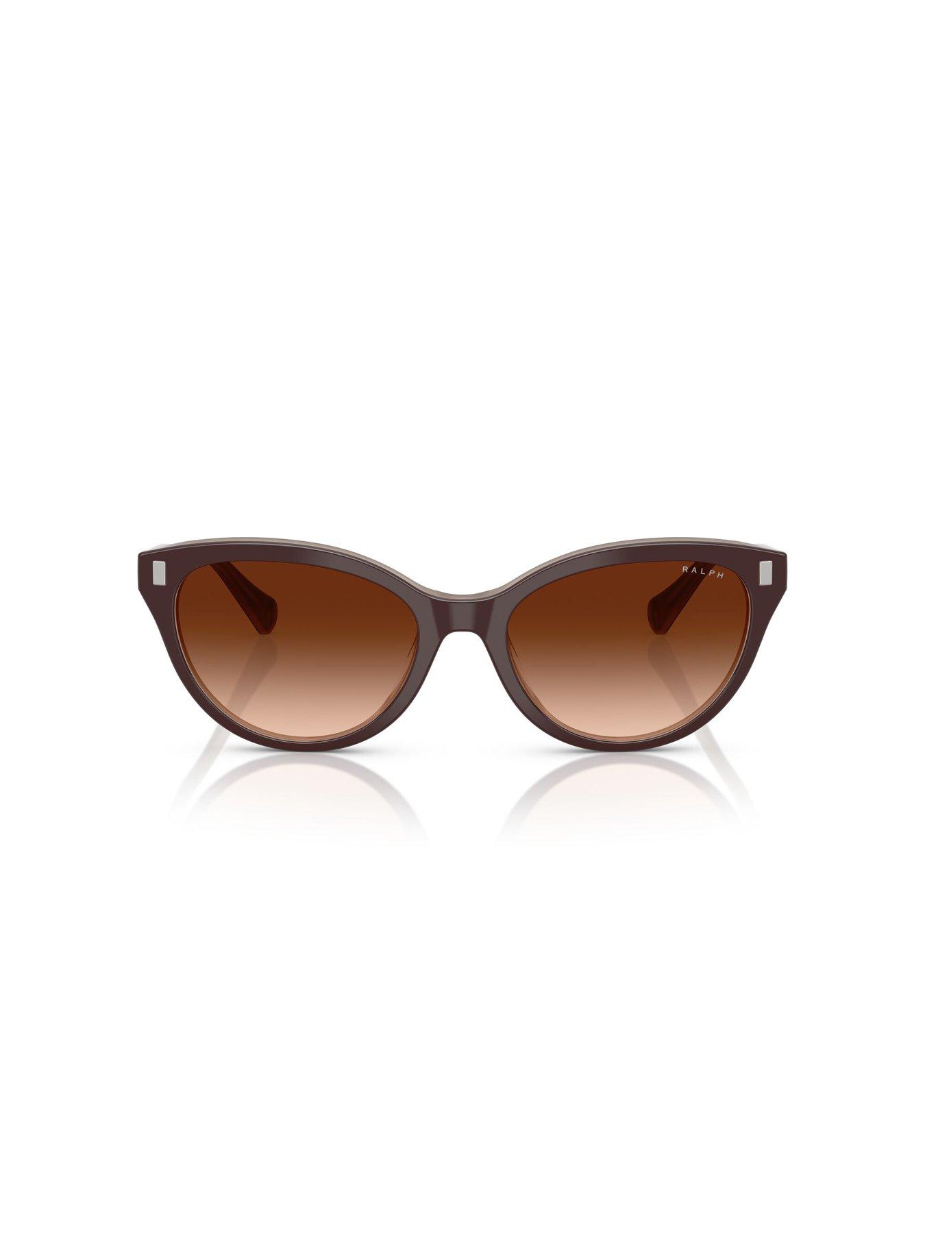 Image 3 of 5 of Ralph 0Ra5326U Cat Eye Sunglasses - Brown