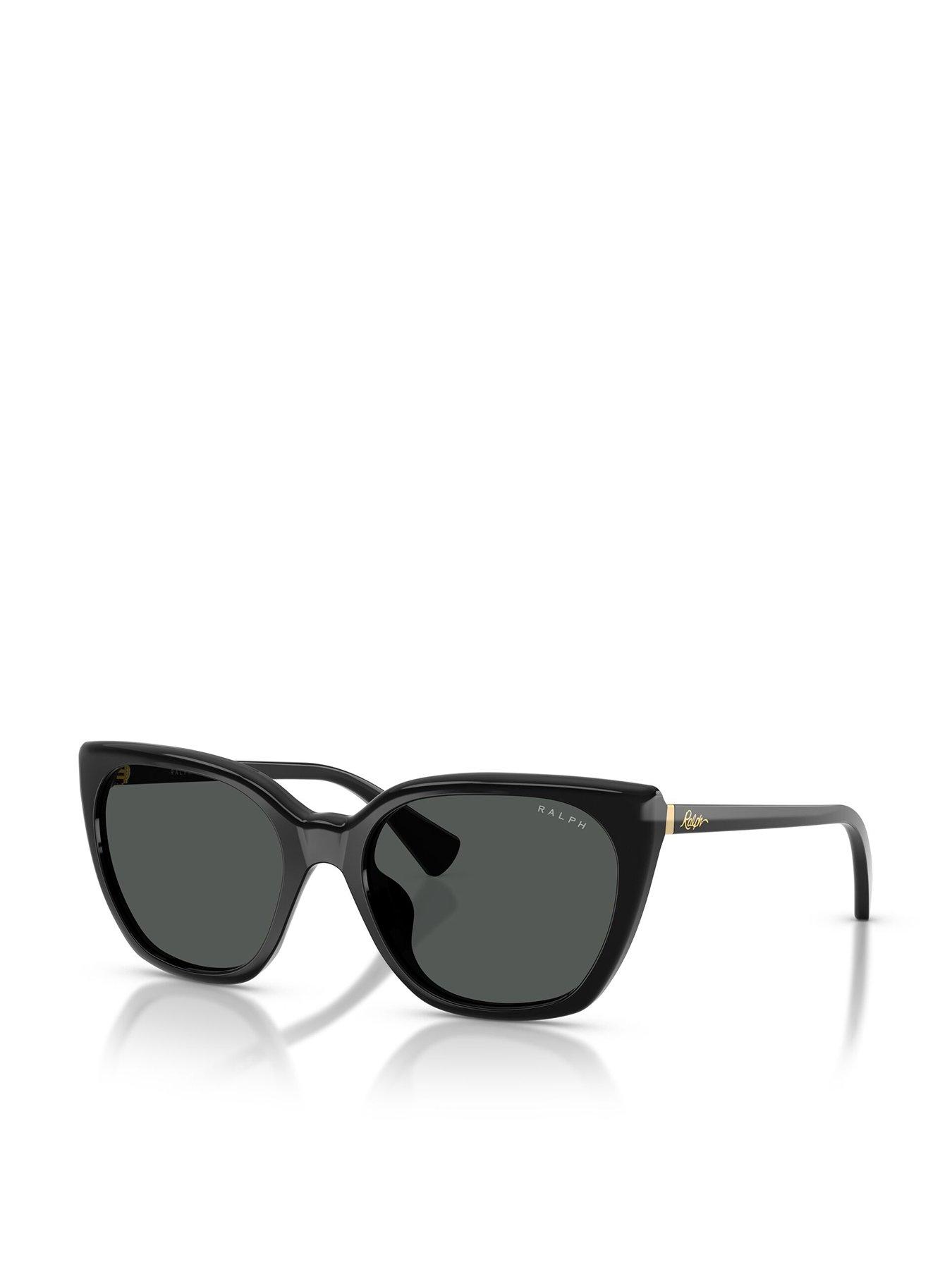 Ralph Butterfly Shape Sunglasses- Black