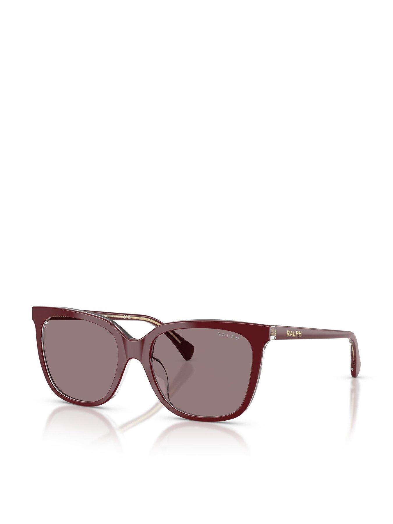 Ralph 0Ra5343U Square Sunglasses - Dark Red