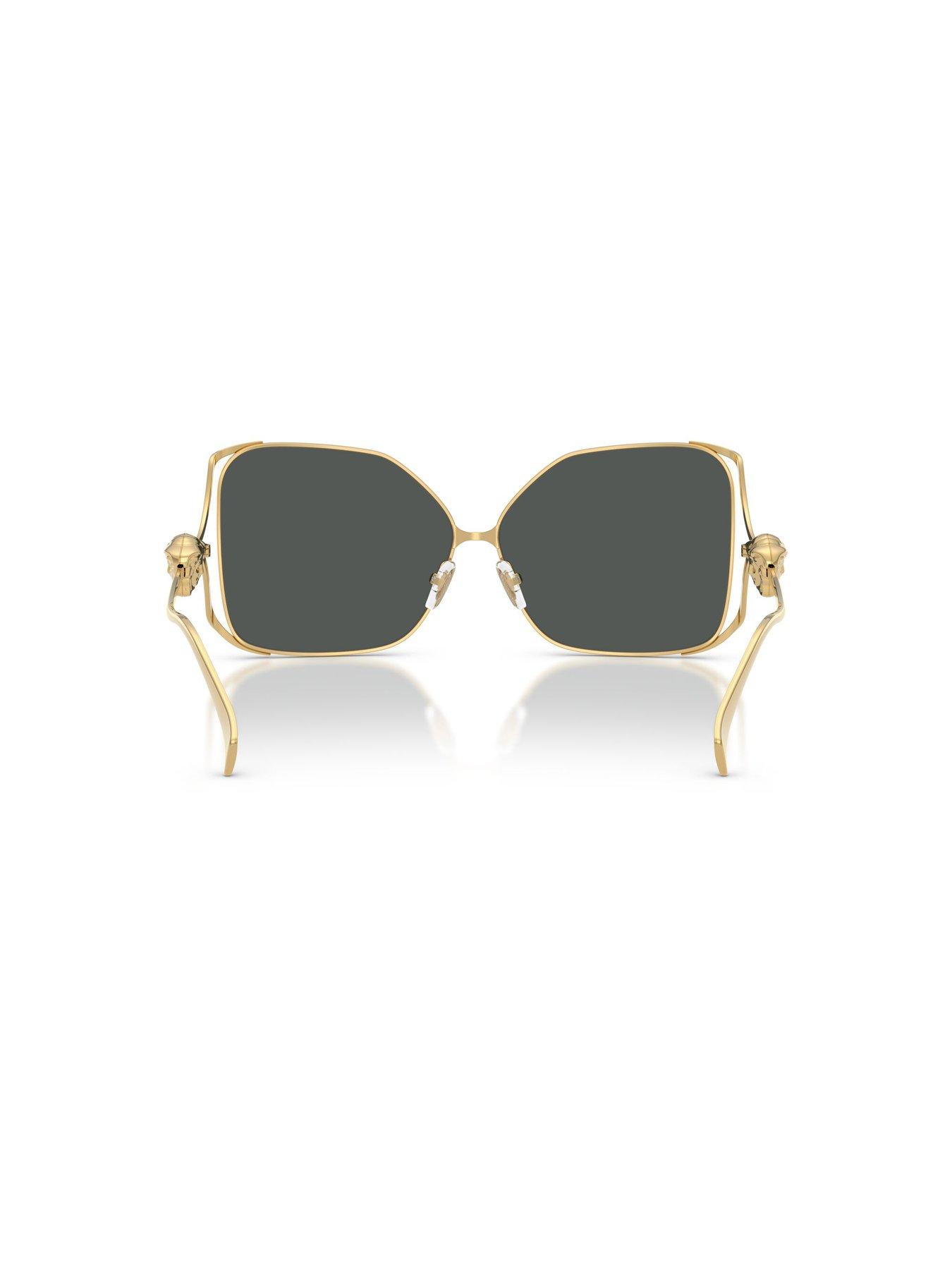 Image 4 of 5 of VERSACE 0Ve2288 Square Sunglasses - Gold