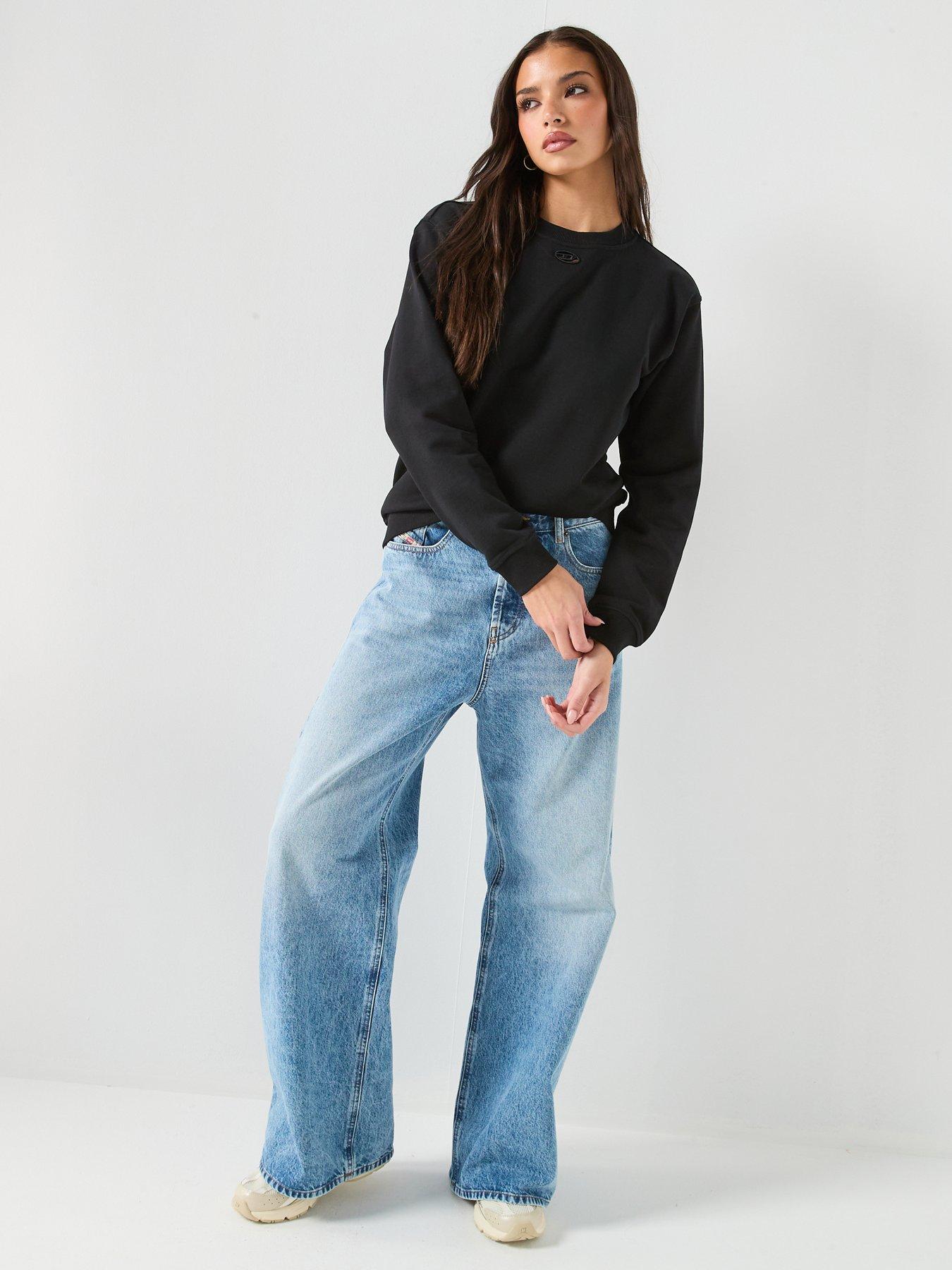 Image 3 of 6 of Diesel Normy Logo Sweatshirt - Black