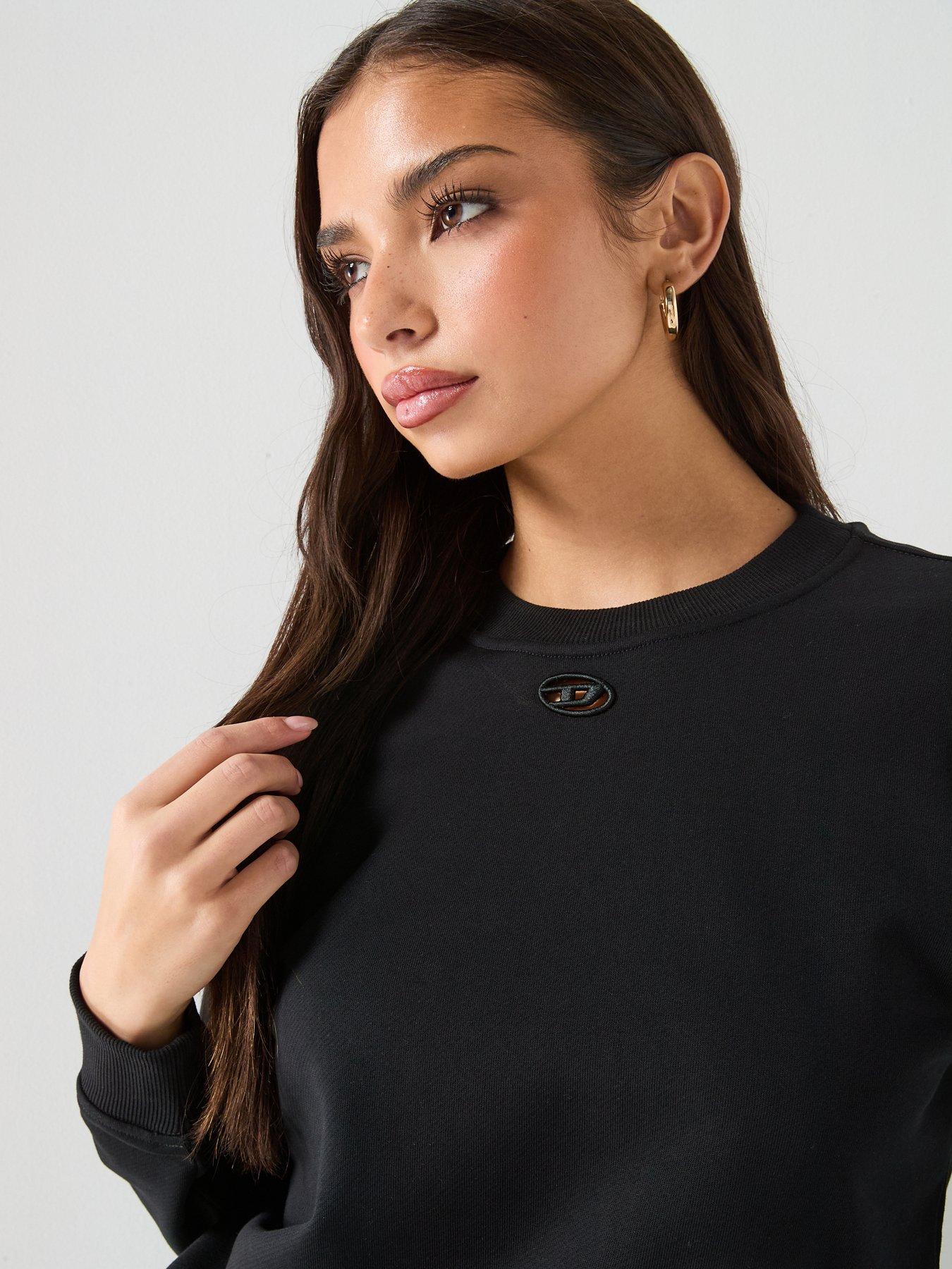 Image 4 of 6 of Diesel Normy Logo Sweatshirt - Black