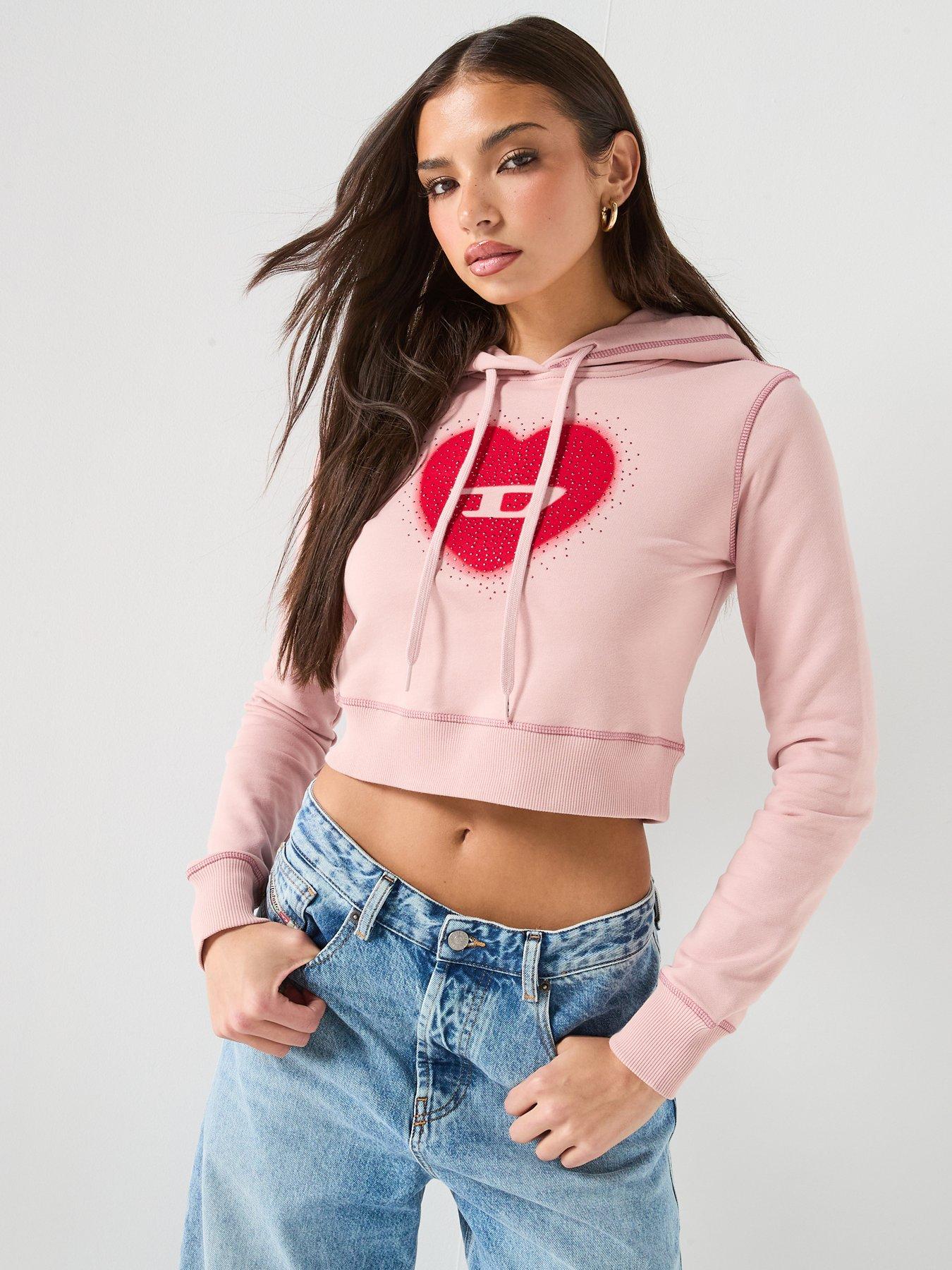 Diesel Heart Logo Hoodie