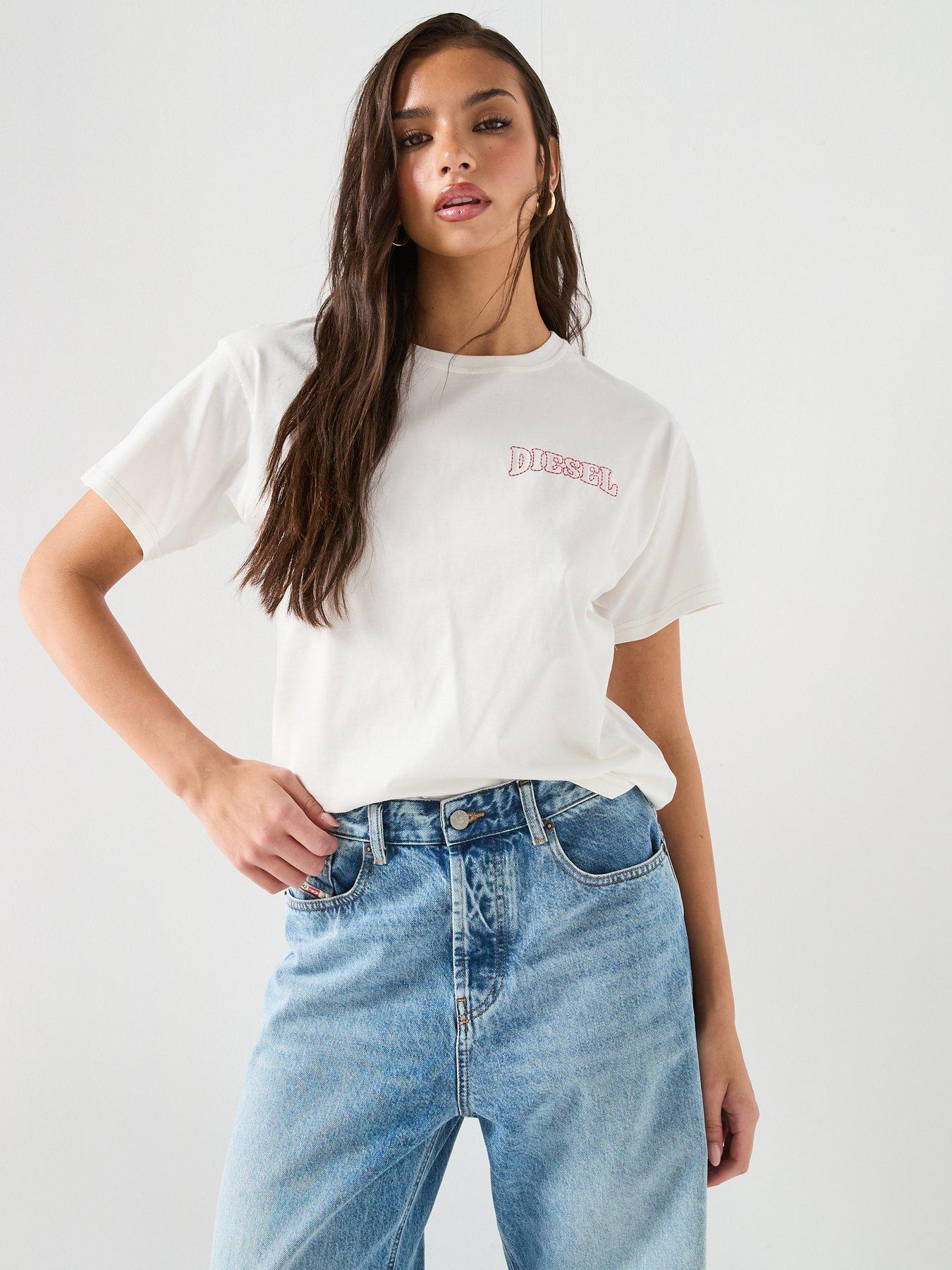 Diesel Normy Logo T-Shirt - White