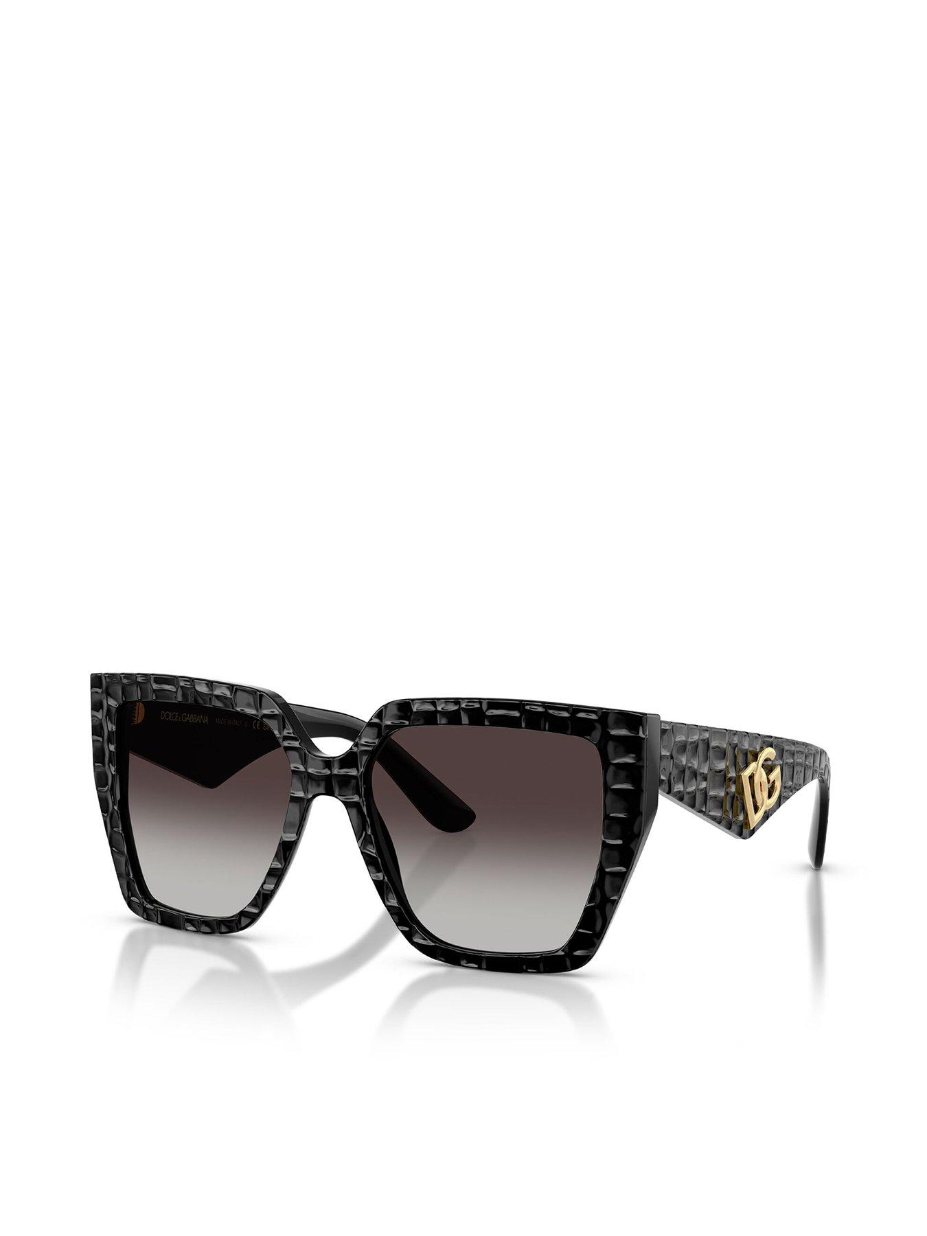 Dolce & Gabbana Square Sunglasses- Black