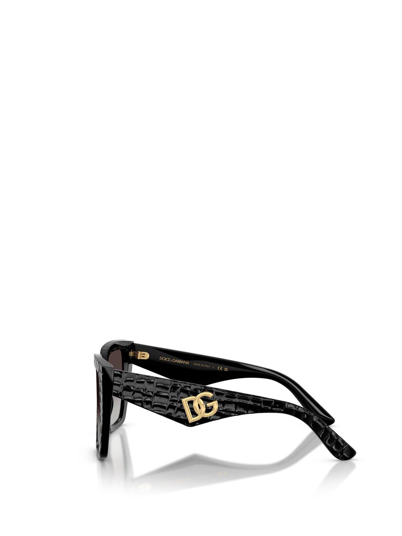 Image 2 of 5 of Dolce & Gabbana Square Sunglasses- Black