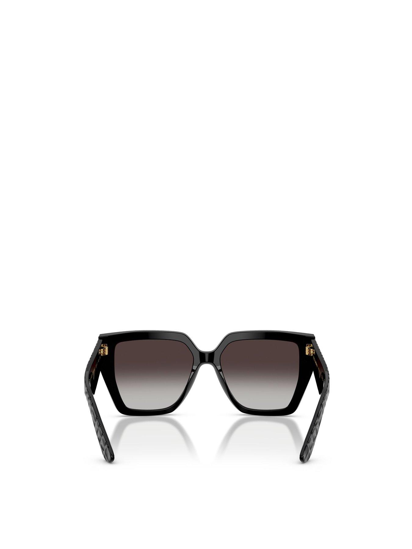 Image 4 of 5 of Dolce & Gabbana Square Sunglasses- Black