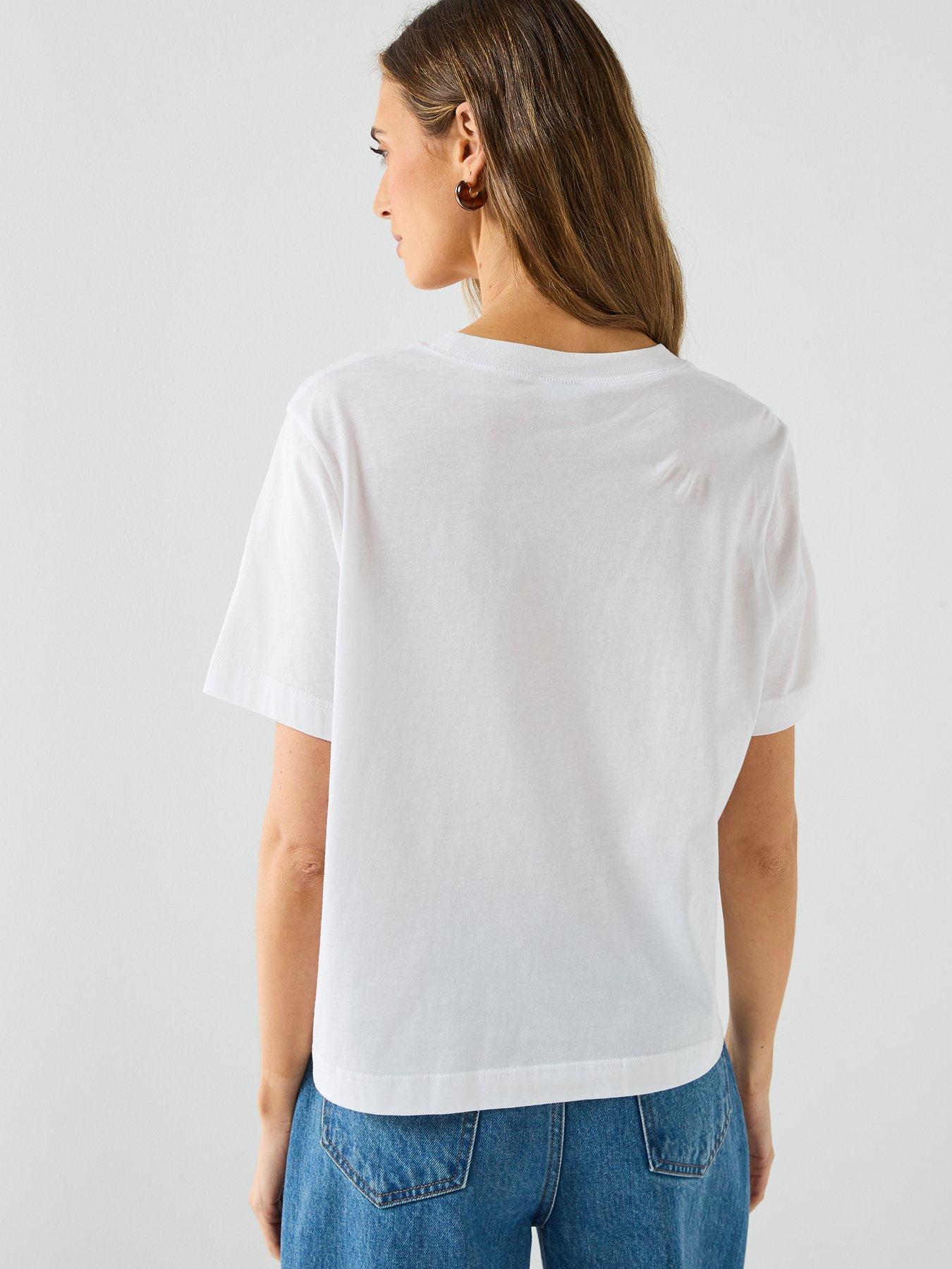 Image 2 of 4 of PS PAUL SMITH Womens Strawberry T-Shirt - White
