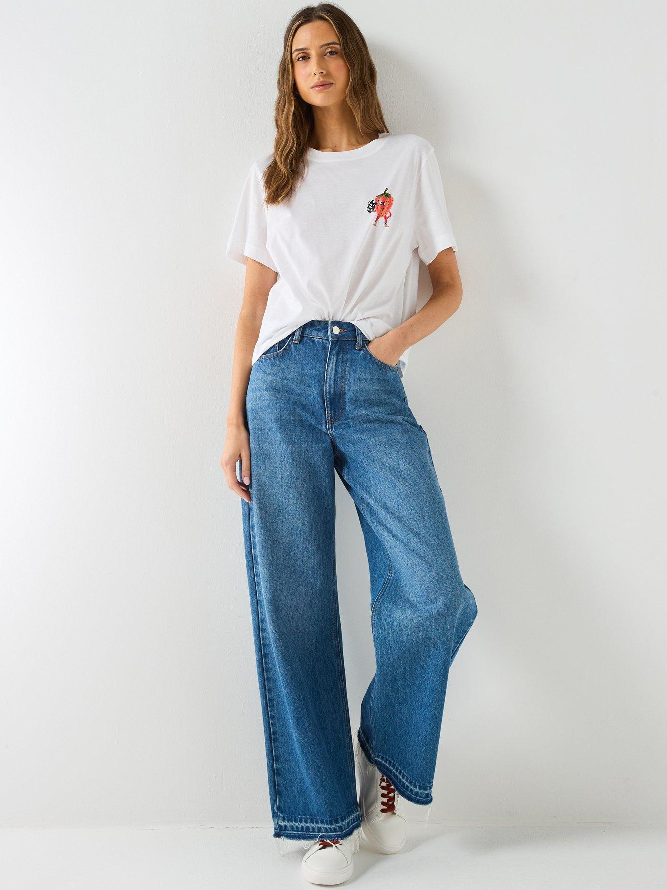 Image 3 of 4 of PS PAUL SMITH Womens Strawberry T-Shirt - White