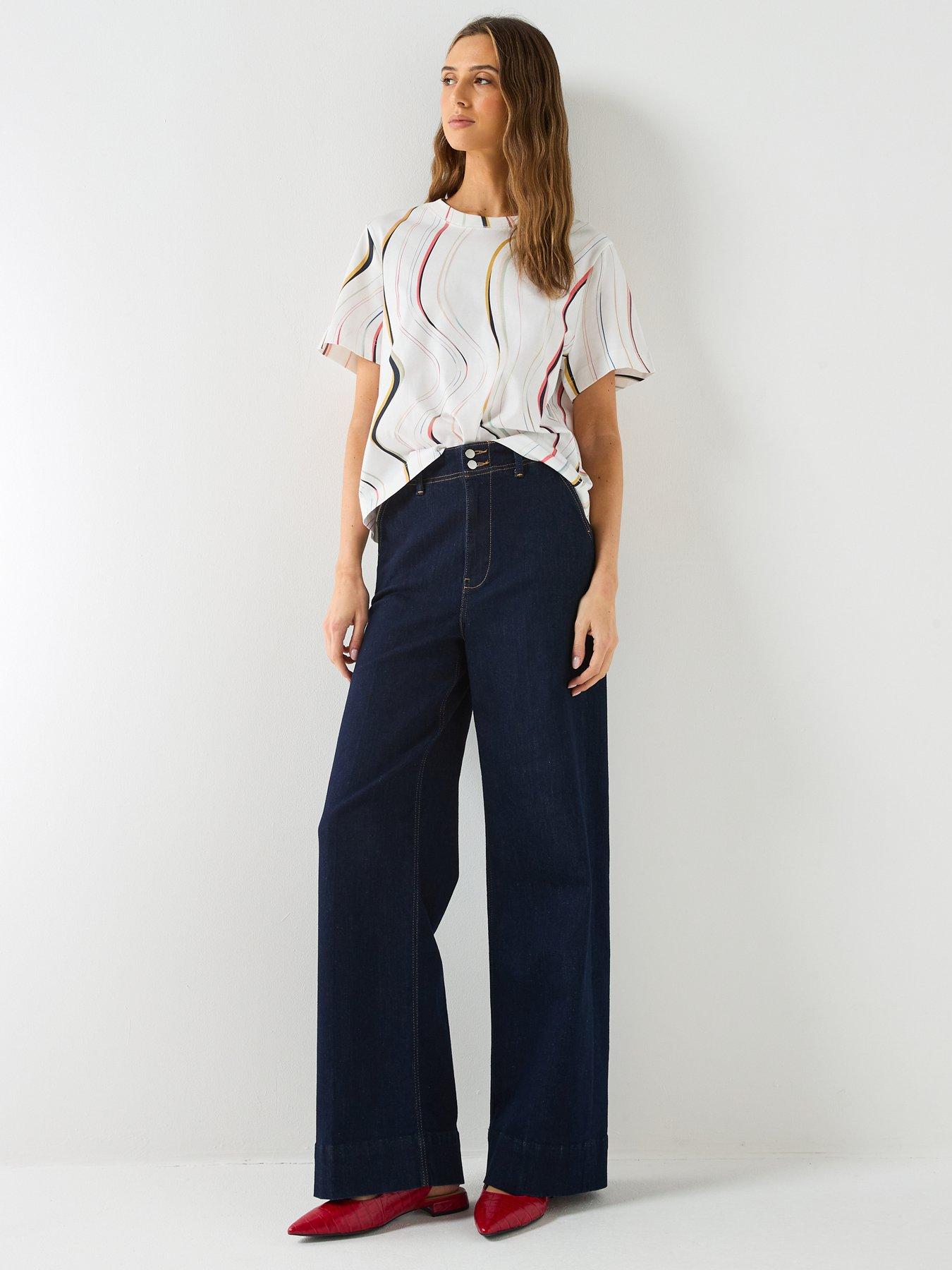 Image 3 of 5 of PS PAUL SMITH Womens Swirl T-Shirt - White