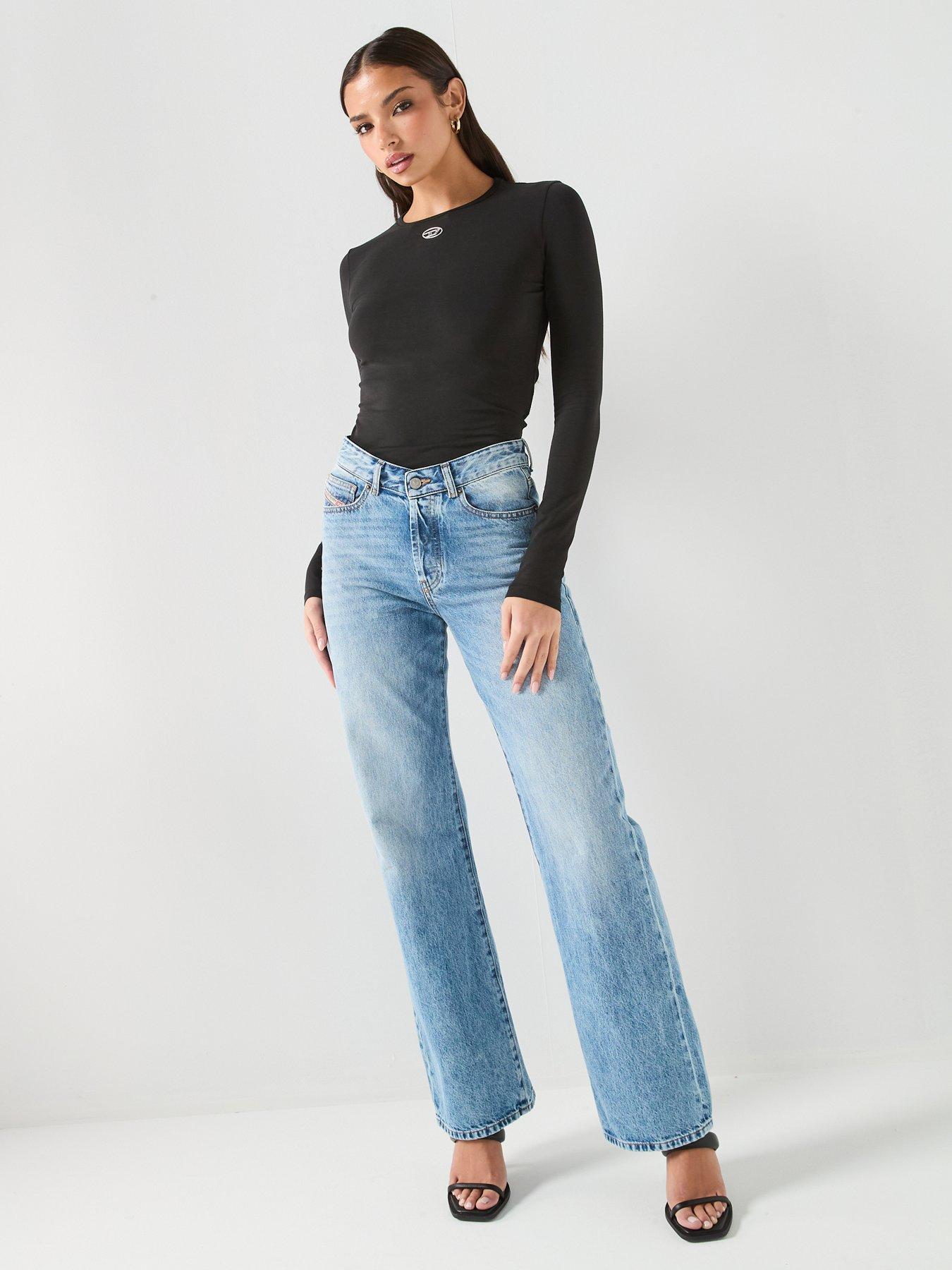 Image 3 of 6 of Diesel Long Sleeve T-Shirt - Black