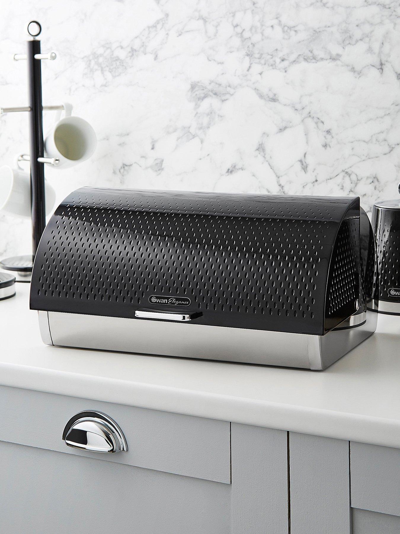 Swan Elegance Bread Bin