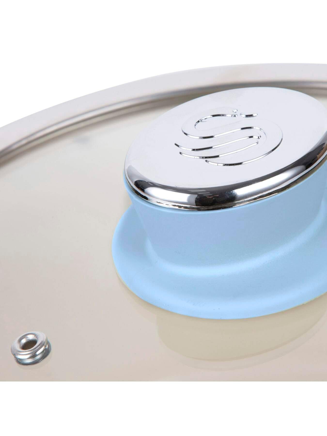 Image 6 of 6 of Swan Retro 5 Piece Pan Set Blue