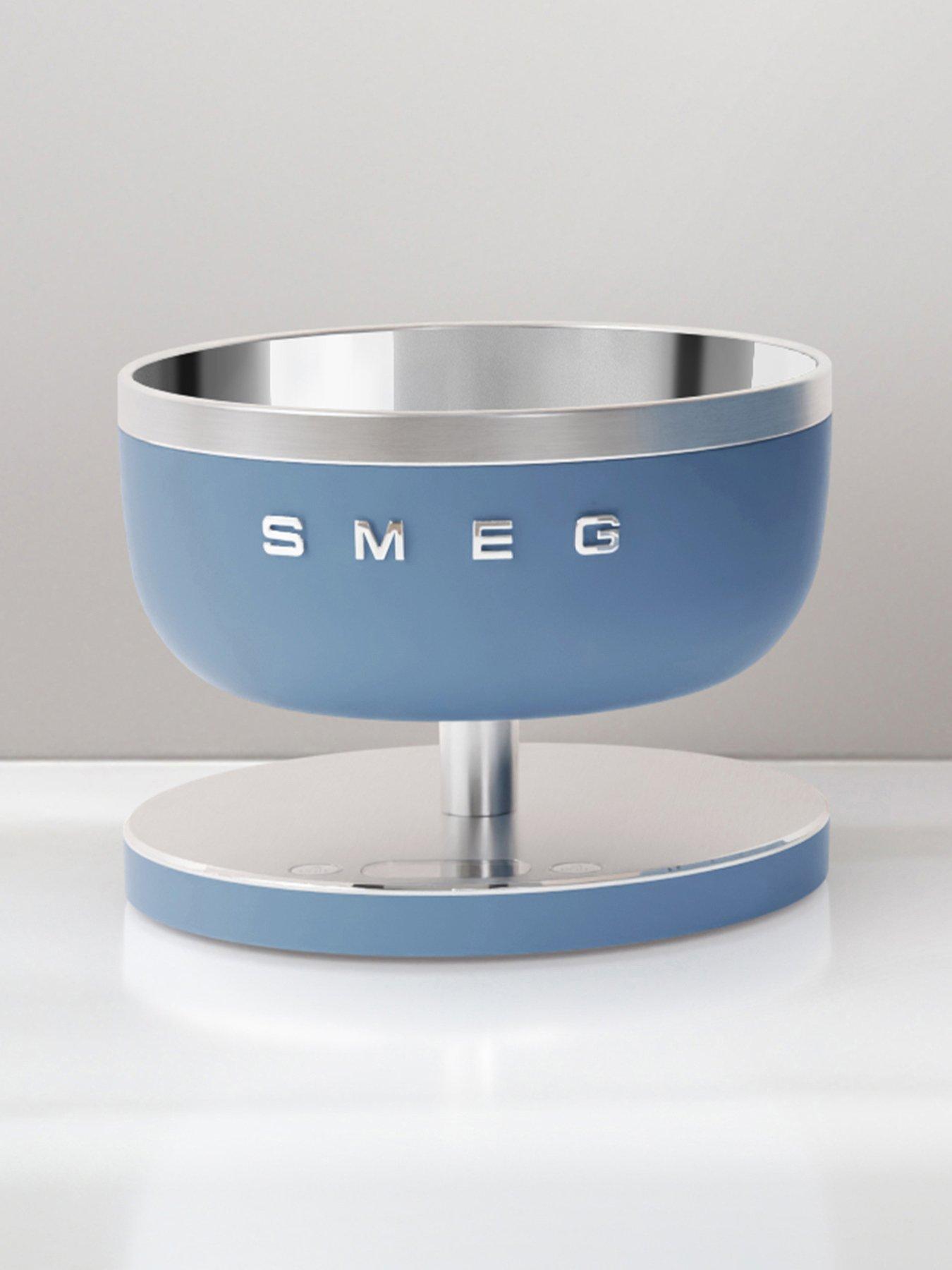 Smeg Digital Kitchen Scales With Removeable Bowl, Storm Blue