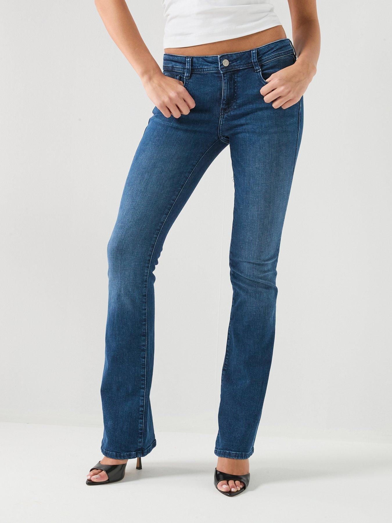 Diesel 1969 D-Ebbey Low Waisted Slim Bootcut Jeans