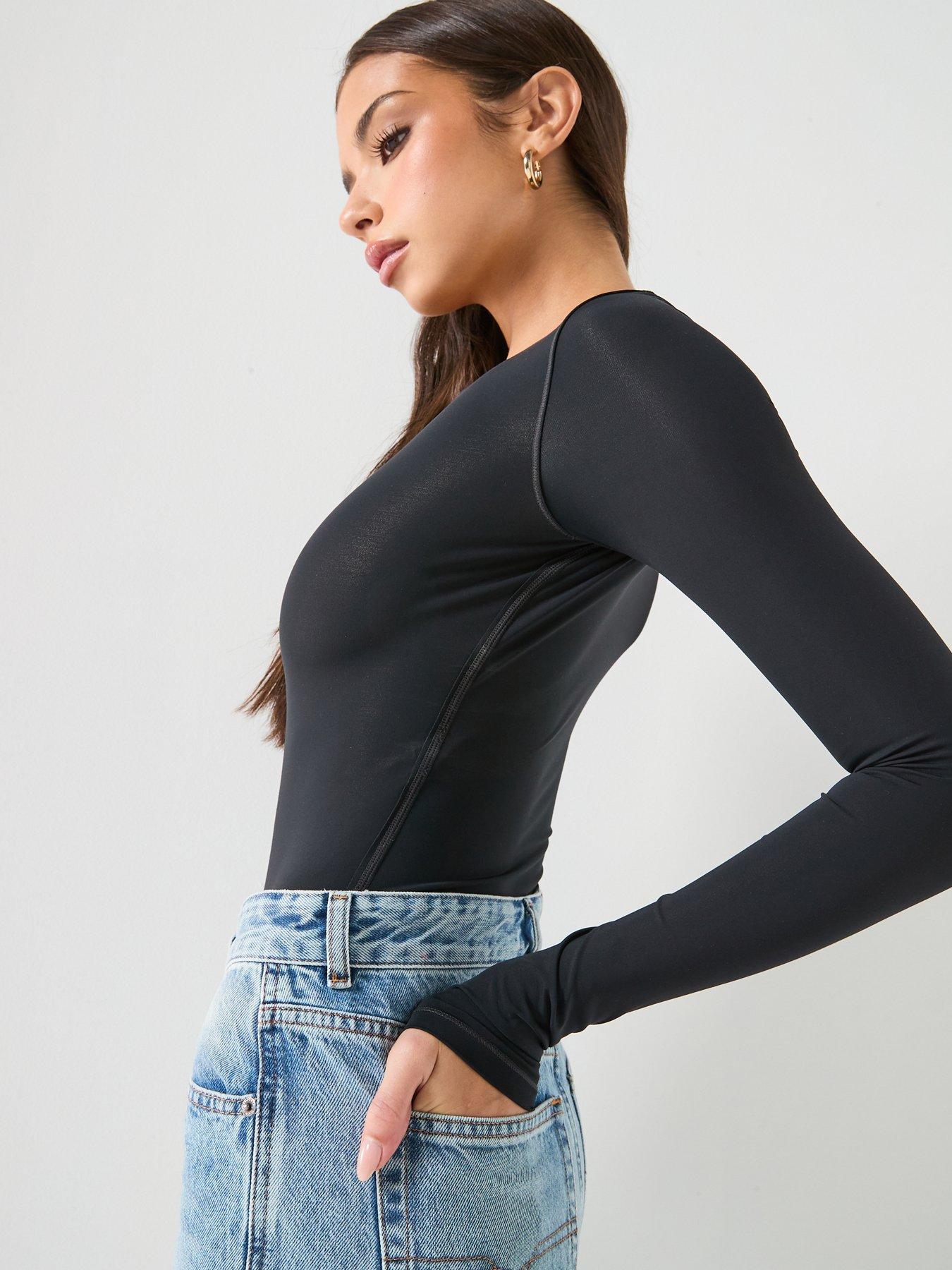 Image 5 of 6 of Diesel Angelica Bodysuit - Black