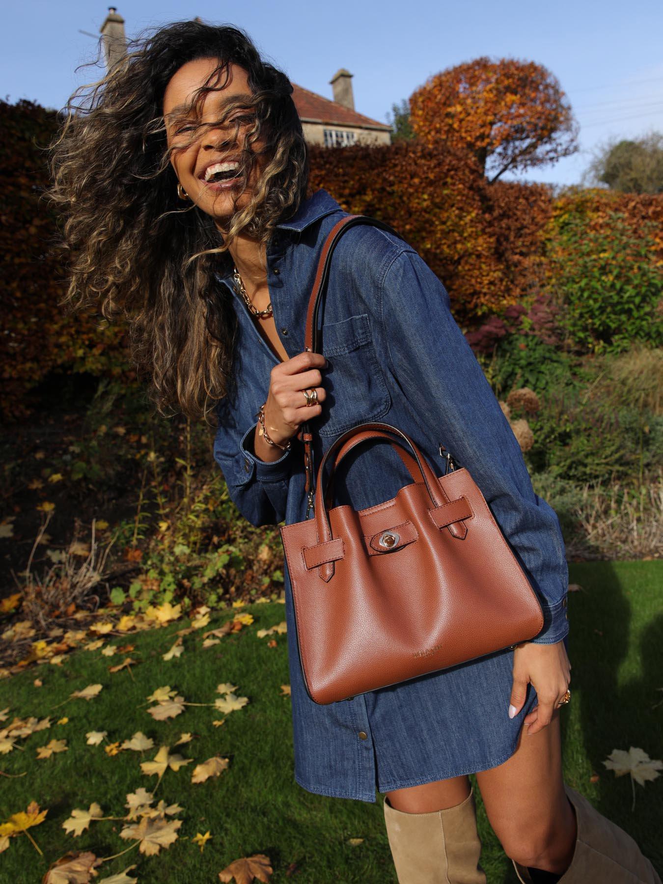 Image 1 of 6 of Luella Grey Bonnie Tote - Conker
