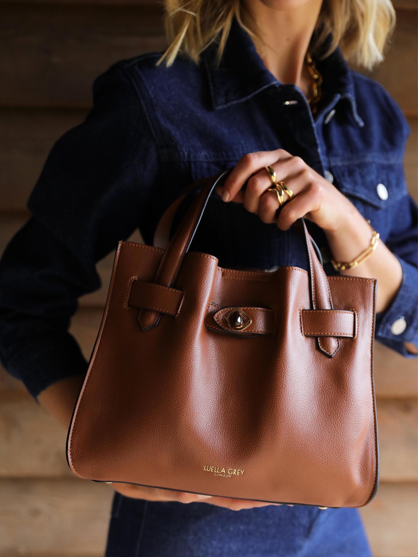 Image 6 of 6 of Luella Grey Bonnie Tote - Conker