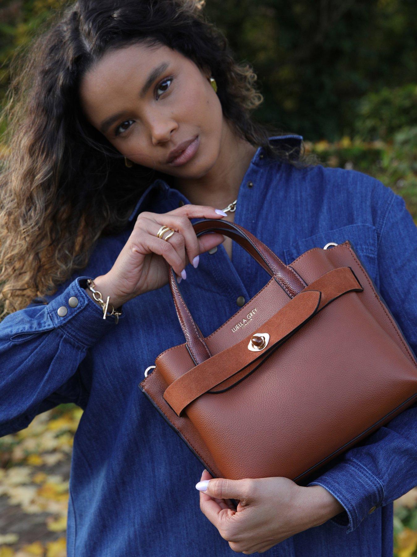 Luella Grey Oriel Conker Crossbody - Brown