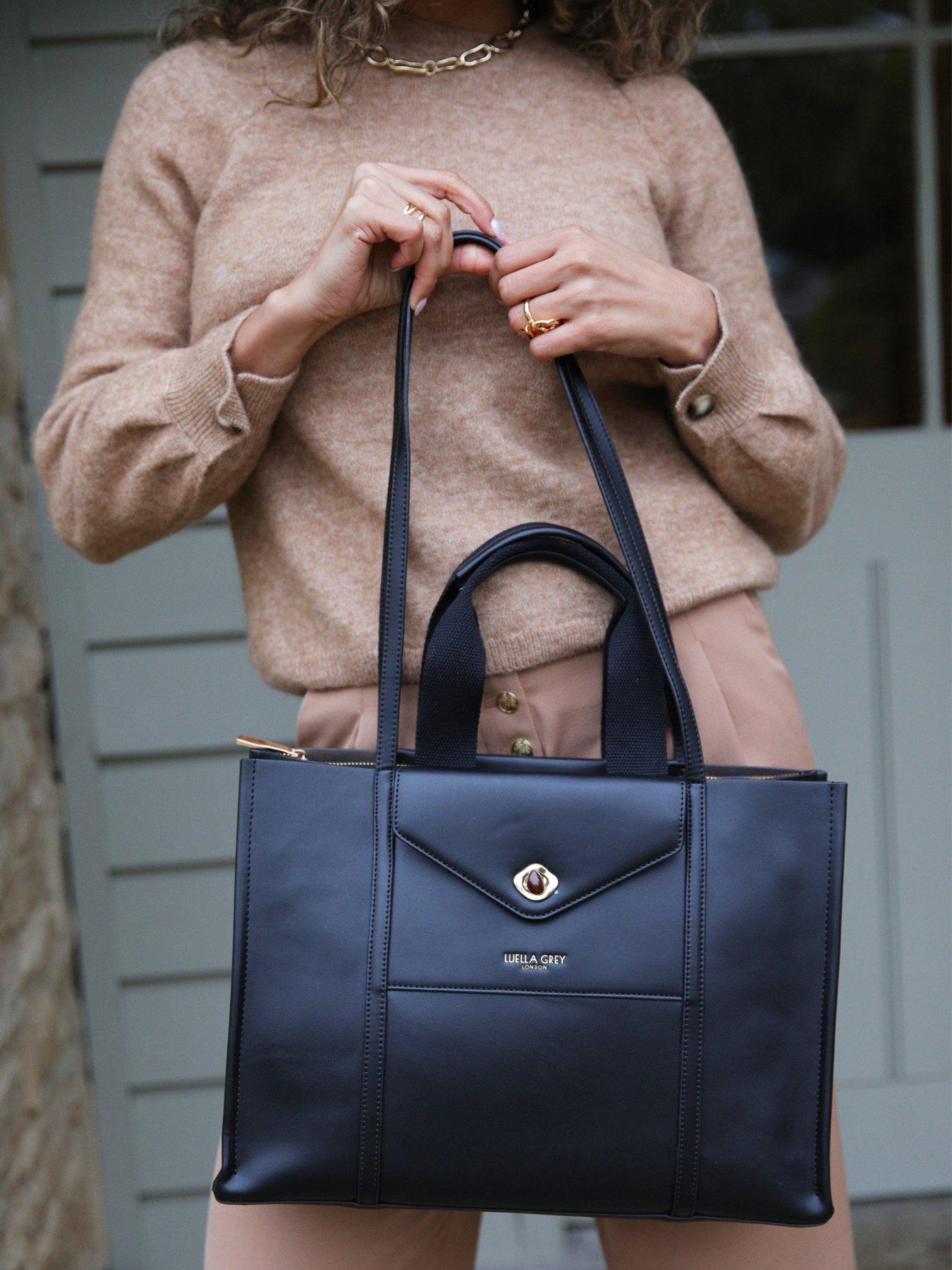 Luella Grey Giselle Laptop Bag - Black